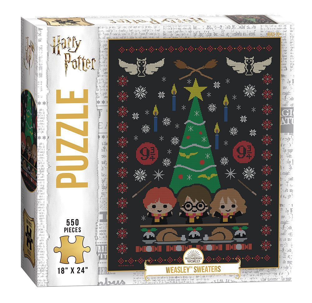 USAopoly Puzzle Harry Potter Puzzle Weasley Sweaters (550 Teile), 550 Puzzleteile