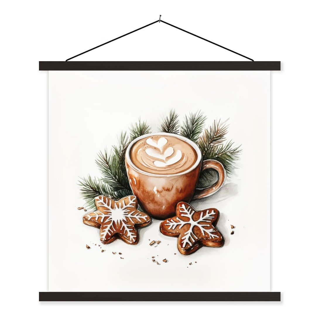MuchoWow Poster Kaffee - Kuchen - günstig online kaufen