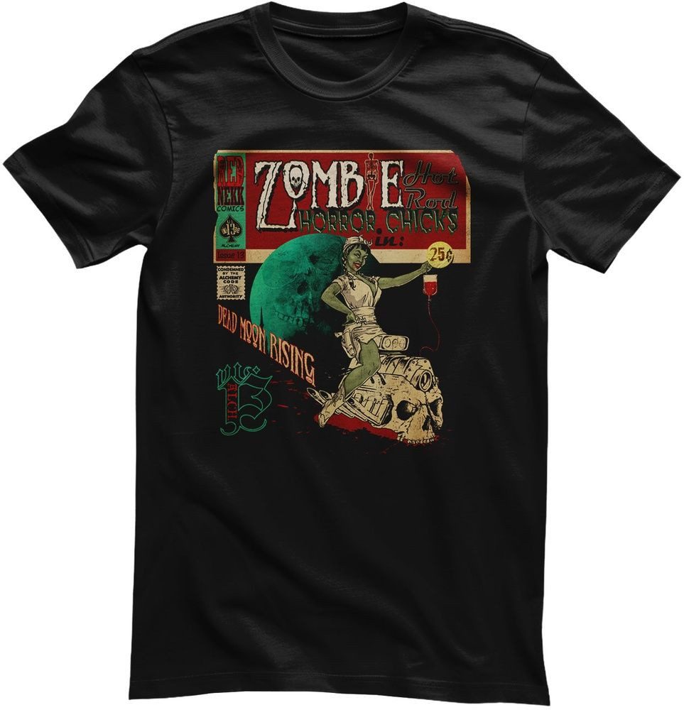 Alchemy Gothic T-Shirt Alchemy Zombie Horror Chicks T-Shirt