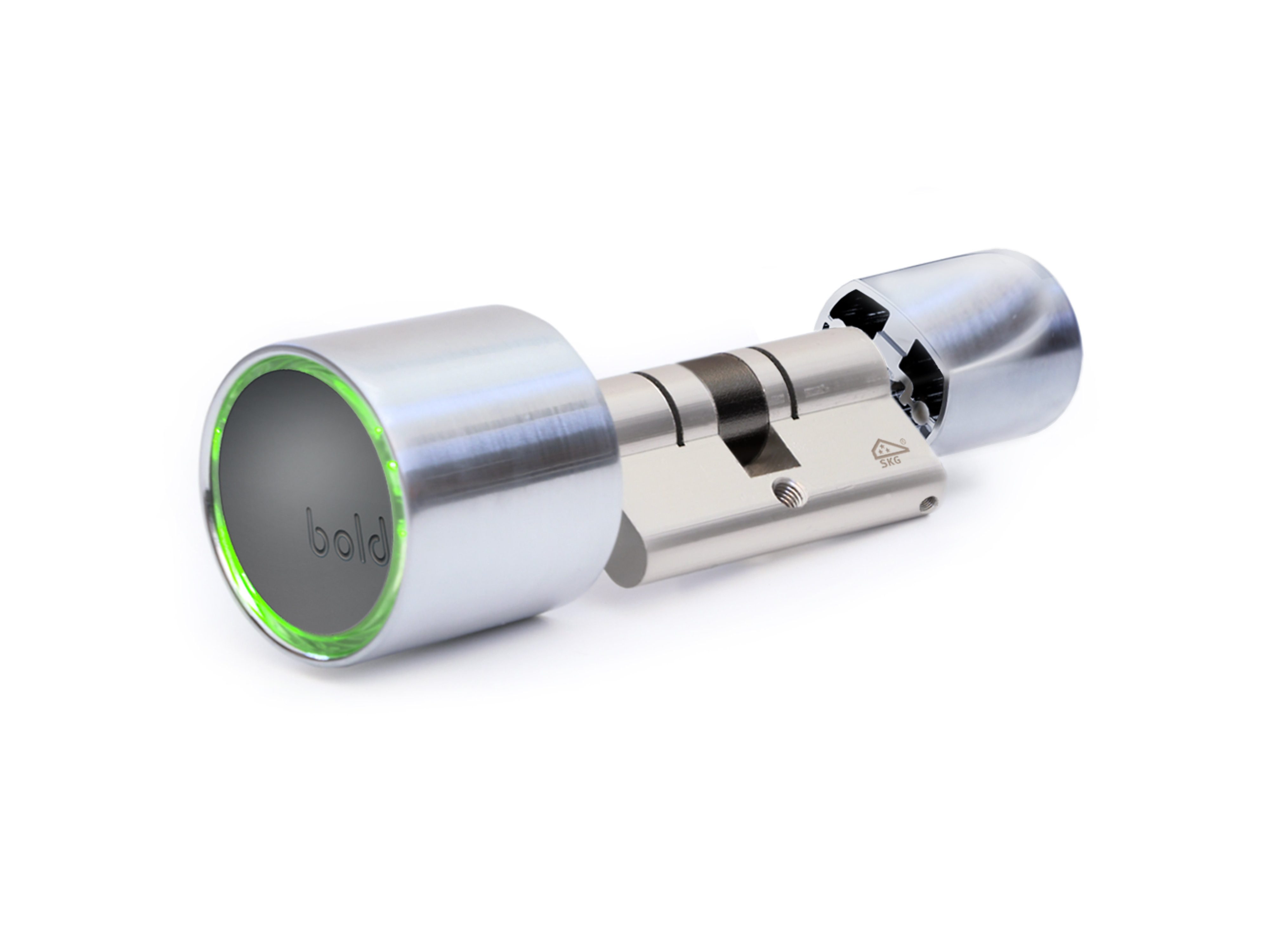 Bold Smart Lock Bold SX Keyless Smart Türschloss Tür Controller, Einbrecherabwehr, Näherungssensor, passt in herkömmliche Zylinder