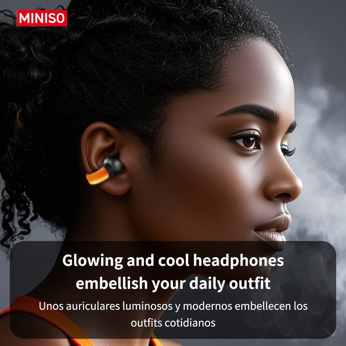 MINISO MINISO MS191 offener Kopfhörer, unterstützt 134 Sprachen. Bluetooth-Kopfhörer