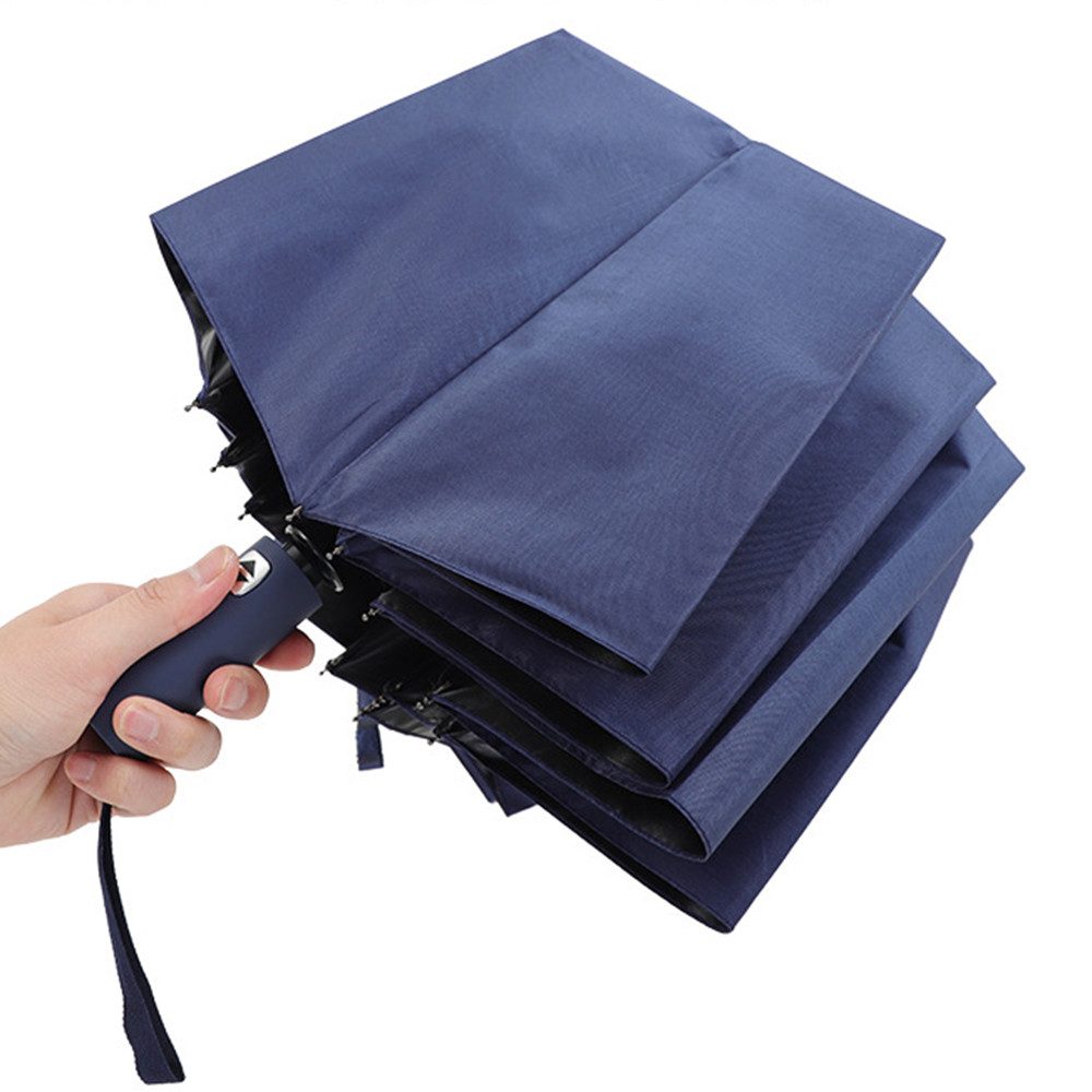 Coonoor Taschenregenschirm Regenschirm Sturmfest, Taschenschirm Groß für Herren und Damen, UV-Schutz, 12 Rippen, Automatisch Auf und Zu, Durchmesser 105 cm
