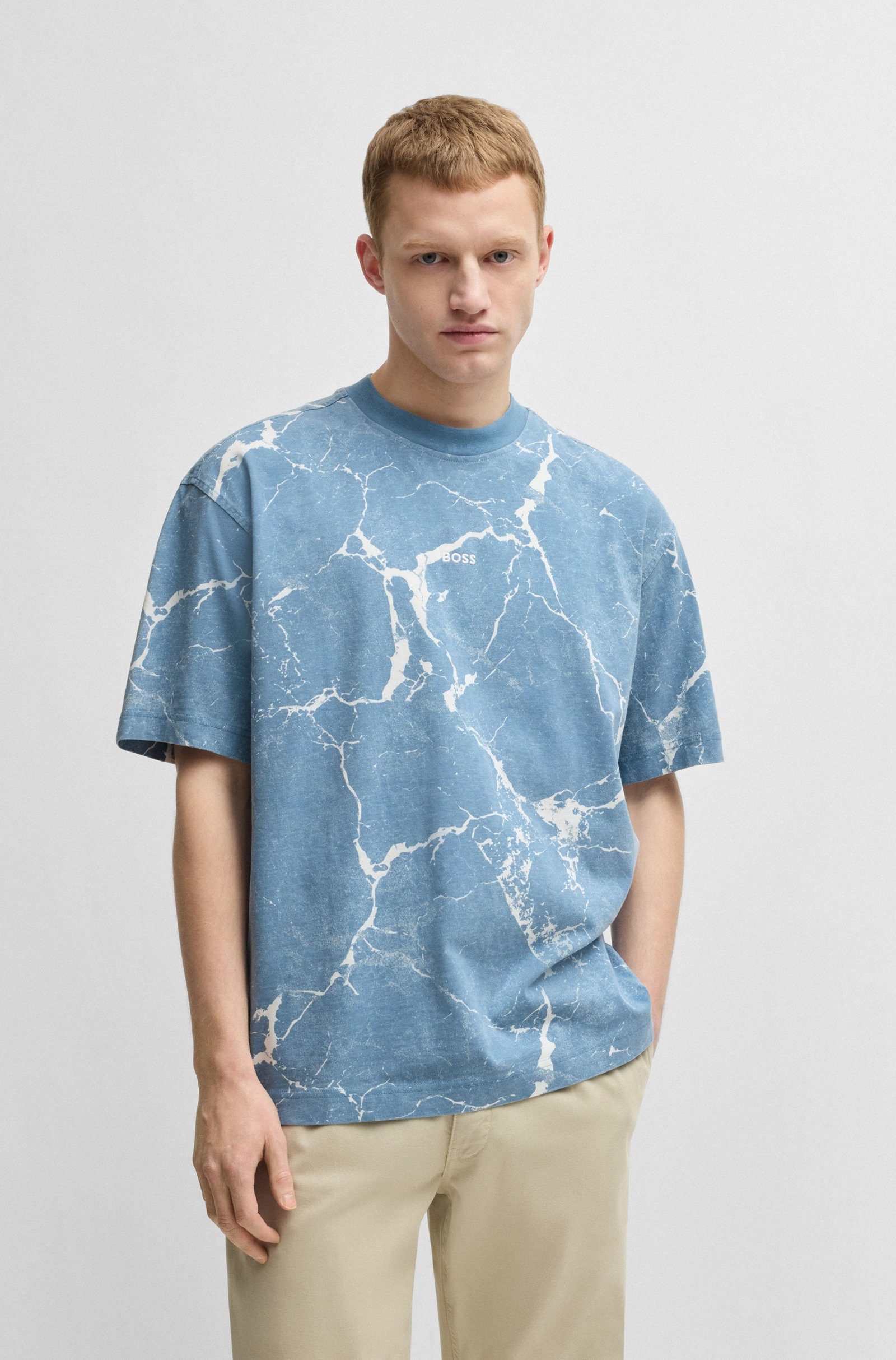 BOSS ORANGE T-Shirt Te_crinkledesert (1-tlg) günstig online kaufen
