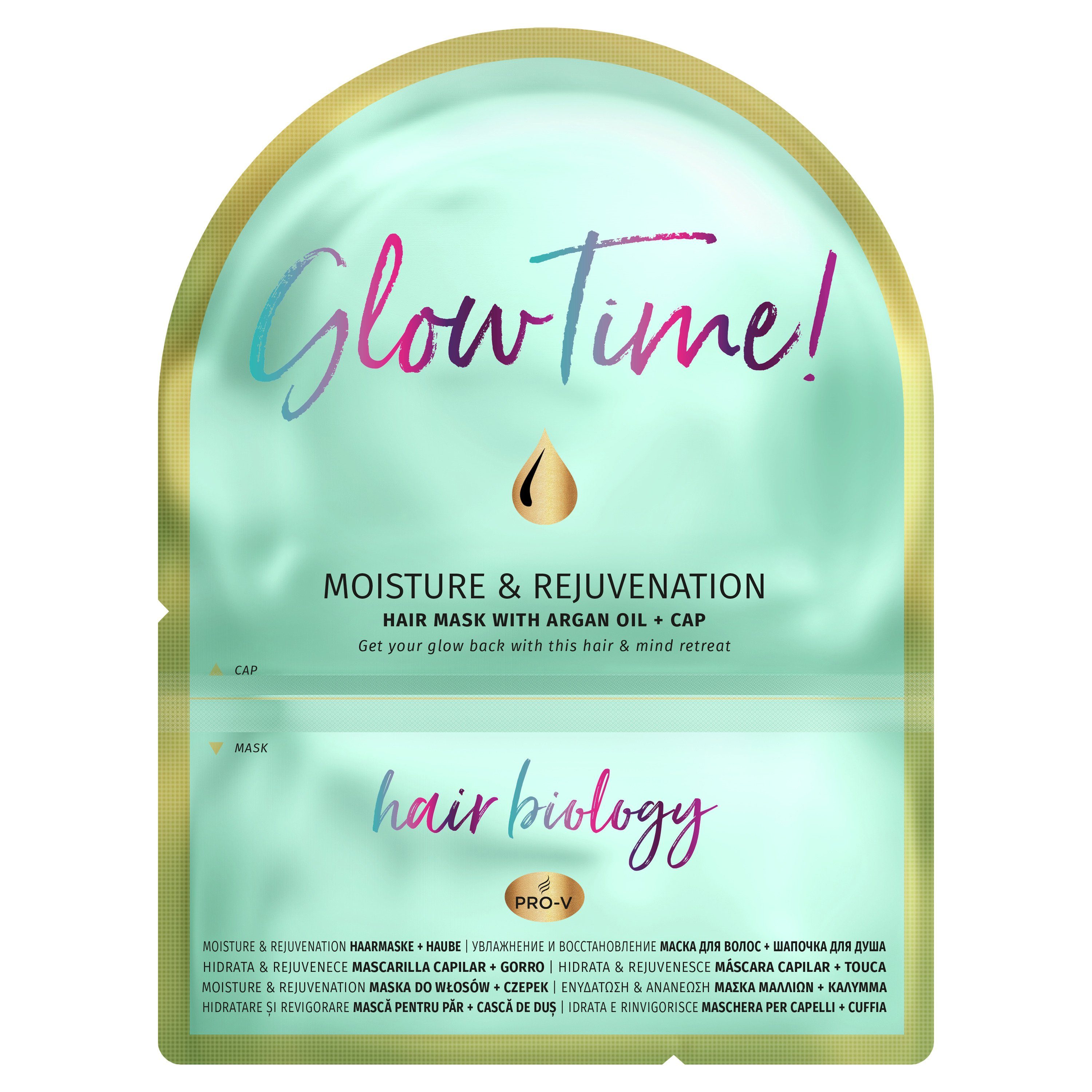 Hair Biology Haarkur Moisture & Rejuvenation + Haube - 20ml