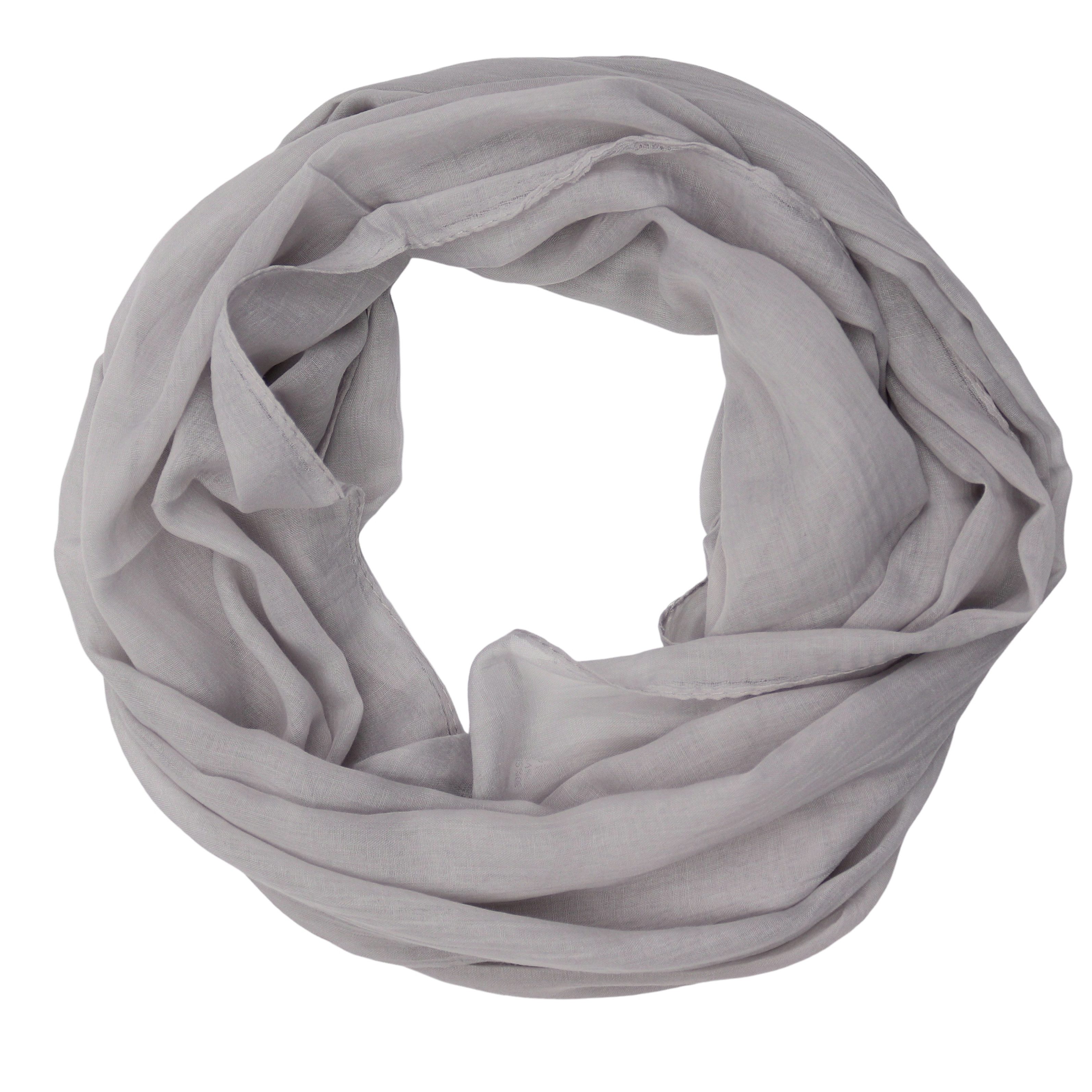 MIRROSI Loop Damen Schal mit Blümchen-Muster Weich, (zweimal um den Hals wi günstig online kaufen