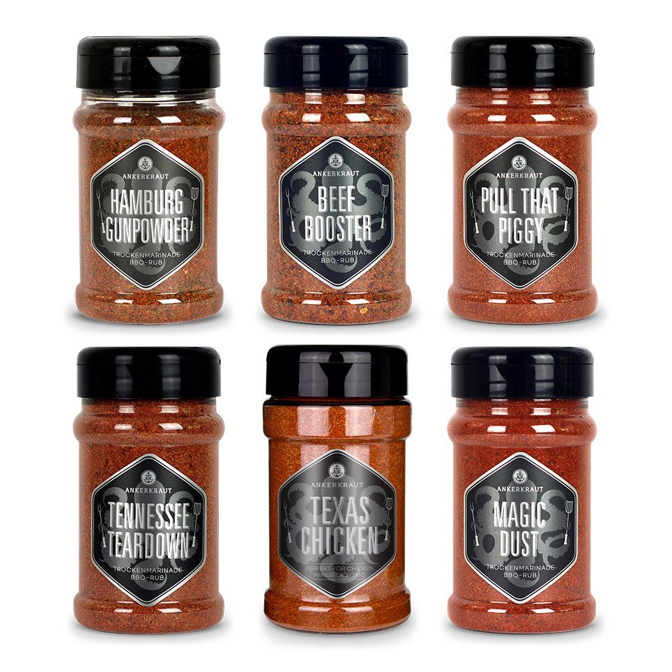 Ankerkraut Gewürz BBQ Rub Gewürz-Set, Ankerkraut - Ankerkraut BBQ