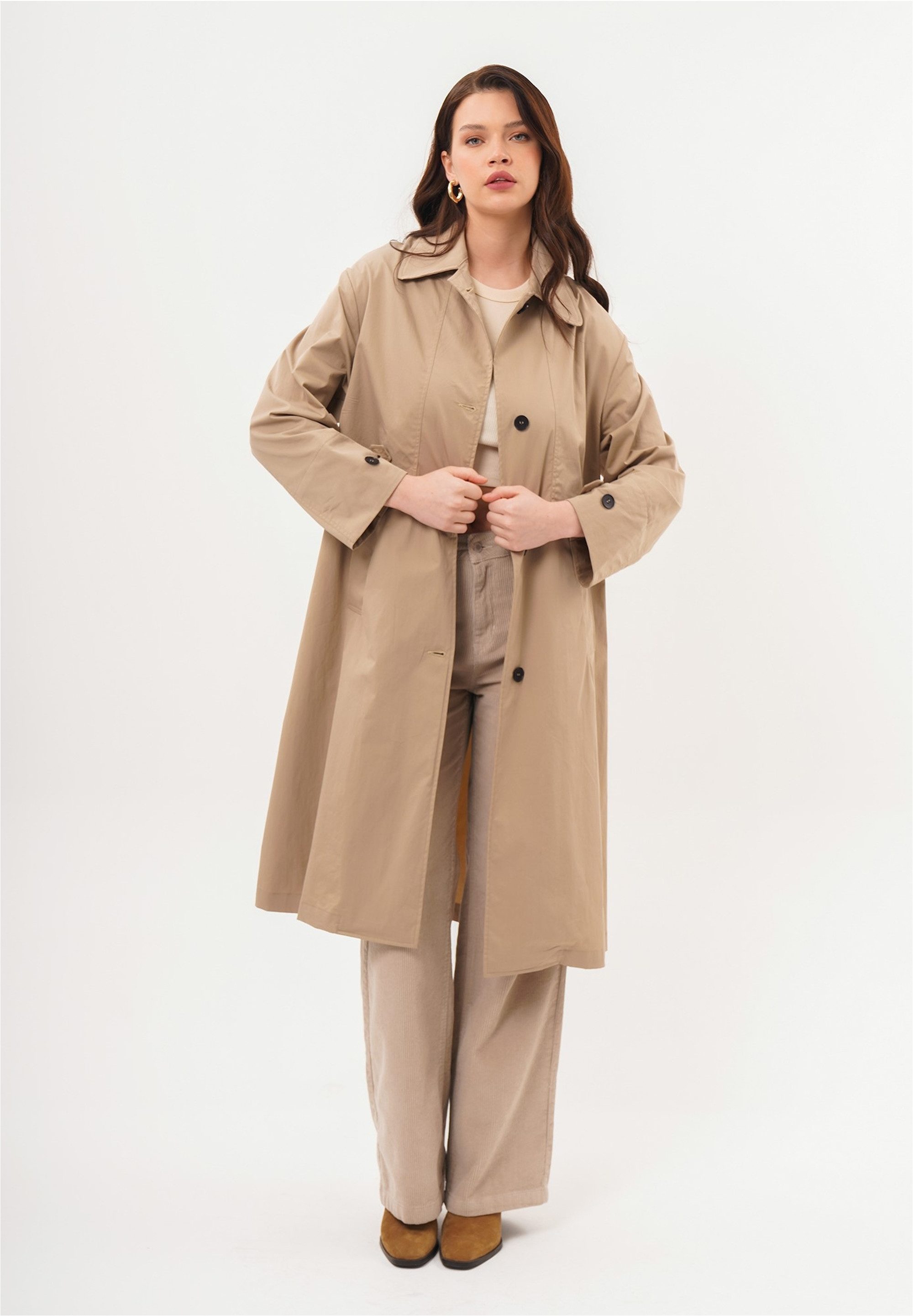 freshlions Trenchcoat Cecilia (1-tlg) in klassischem Design