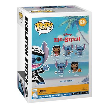 Funko Actionfigur POP! Skeleton Stitch (Chase möglich) - Disney Lilo & Stitch