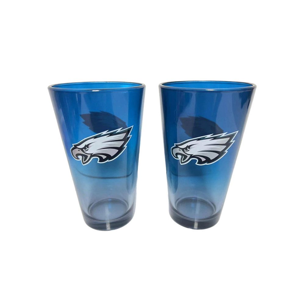 Philadelphia Eagles Glas Philadelphia Eagles Pint Glass 2er-Set, Glas