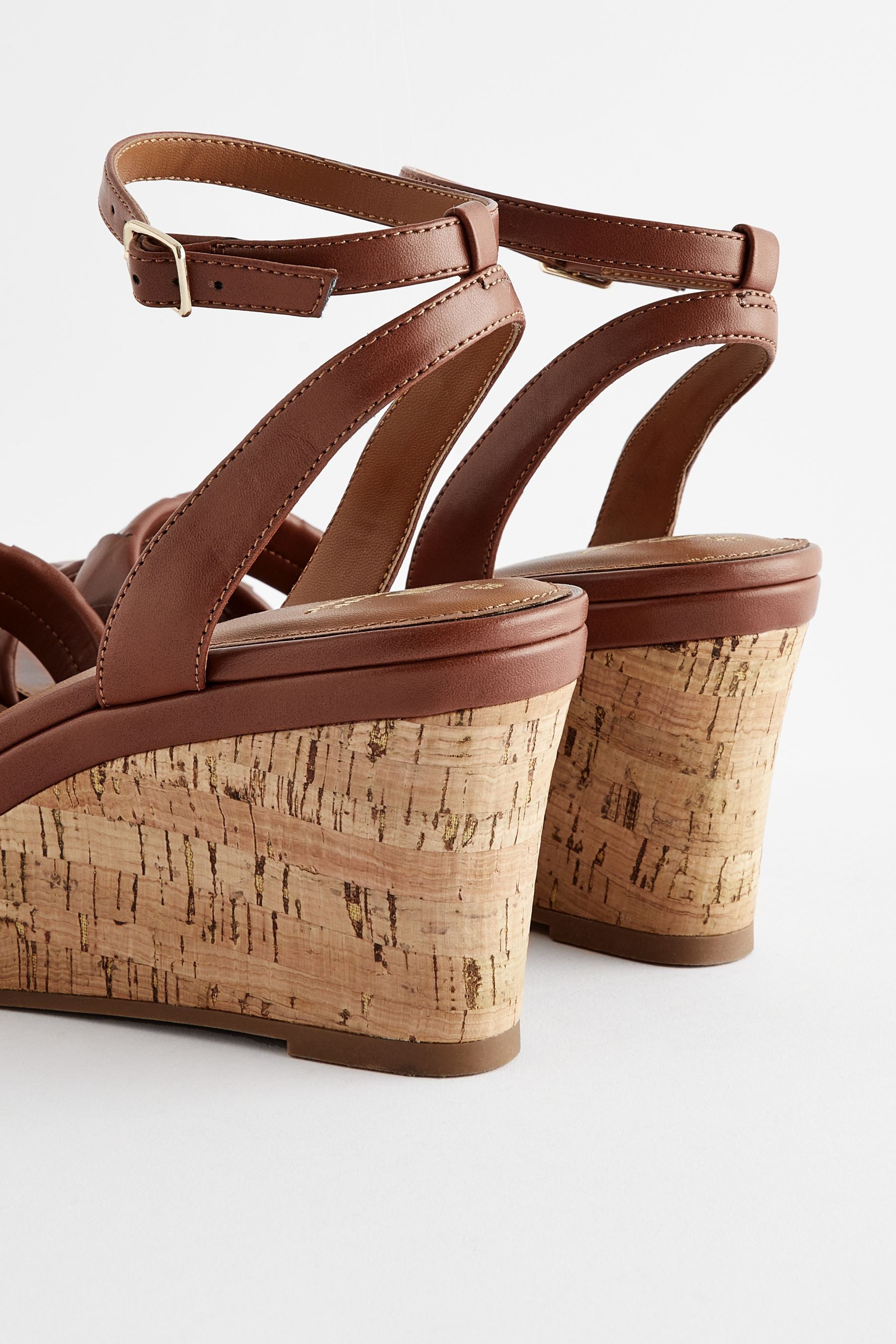 Next Forever Comfort® Keilabsatzsandalen mit 2 Riemen Keilsandalette (1-tlg)