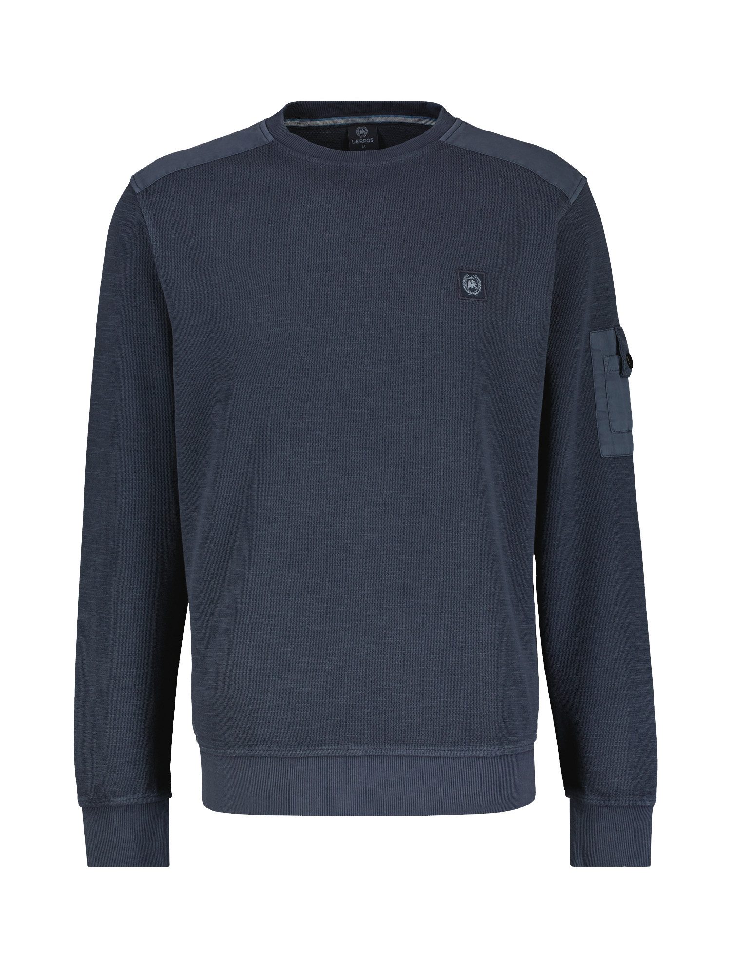 Sweatshirt Strukturiertes Sweatshirt mit Details
