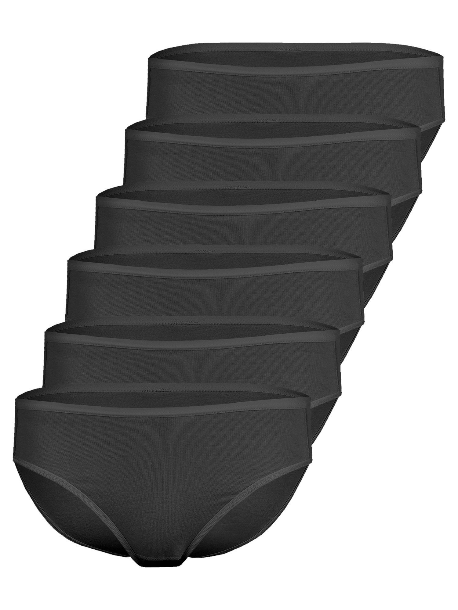 Hüftslip 6er Pack Hüftslip Fine Cotton