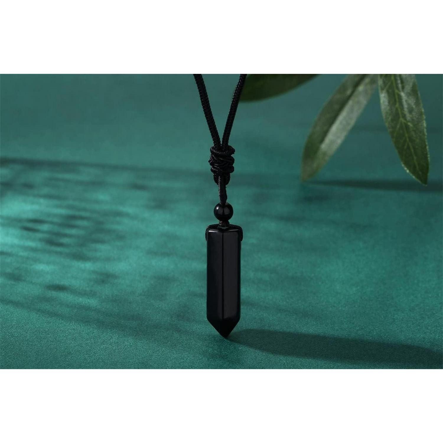 LuxusKollektion Kette und Anhänger Set Halskette Anhänger Kristalle Lederse günstig online kaufen