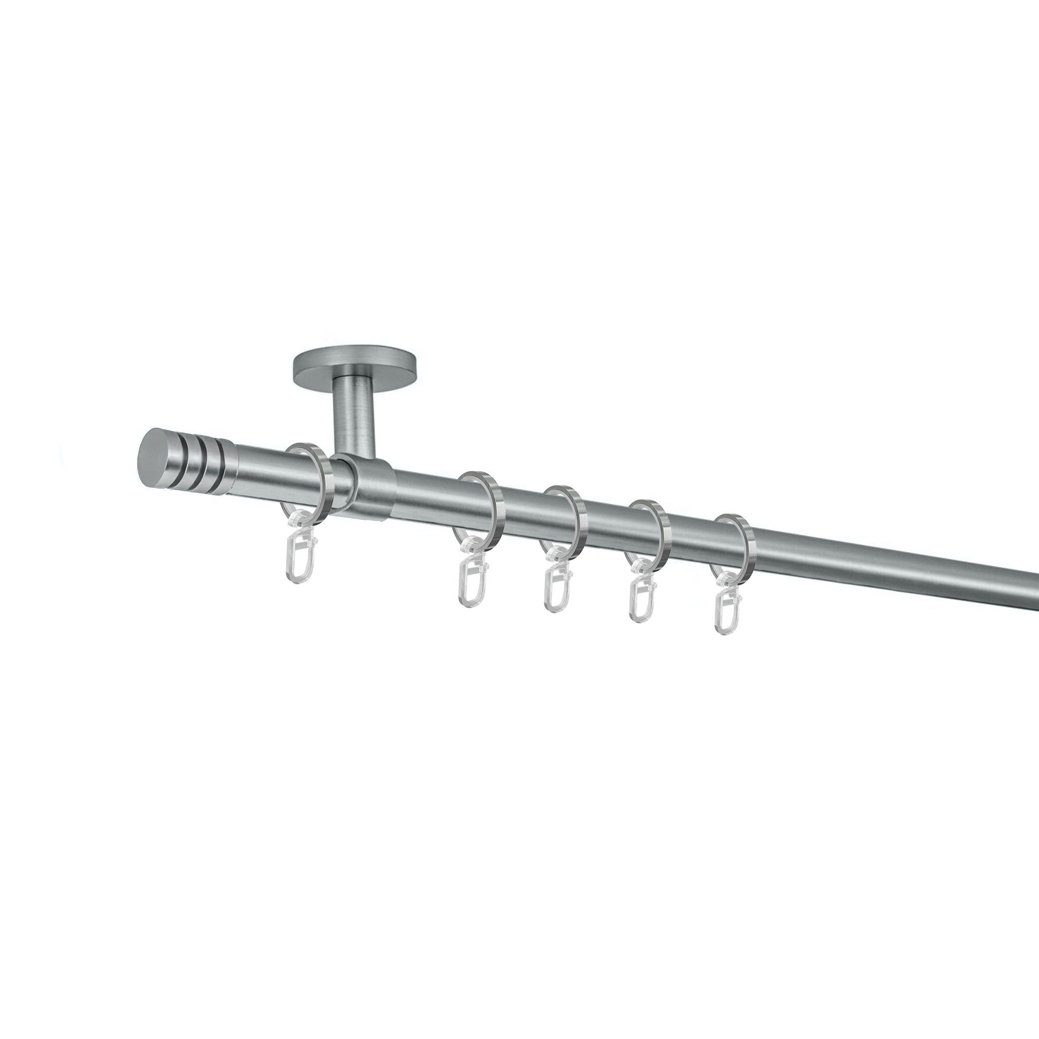 SN DECO GROUP Gardinenstange Lille, Ø 19 mm, 1-läufig, fixmaß, Verschraubt, günstig online kaufen