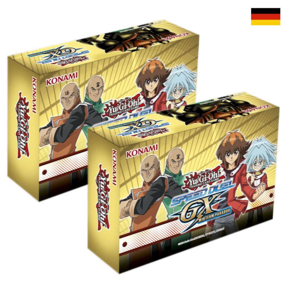Yu-Gi-Oh Sammelkarte YGO Yu-Gi-Oh! 2x Speed Duel GX: Midterm Paradox Mini Boxen - Karten, Karten Sammelkarten - Deutsch