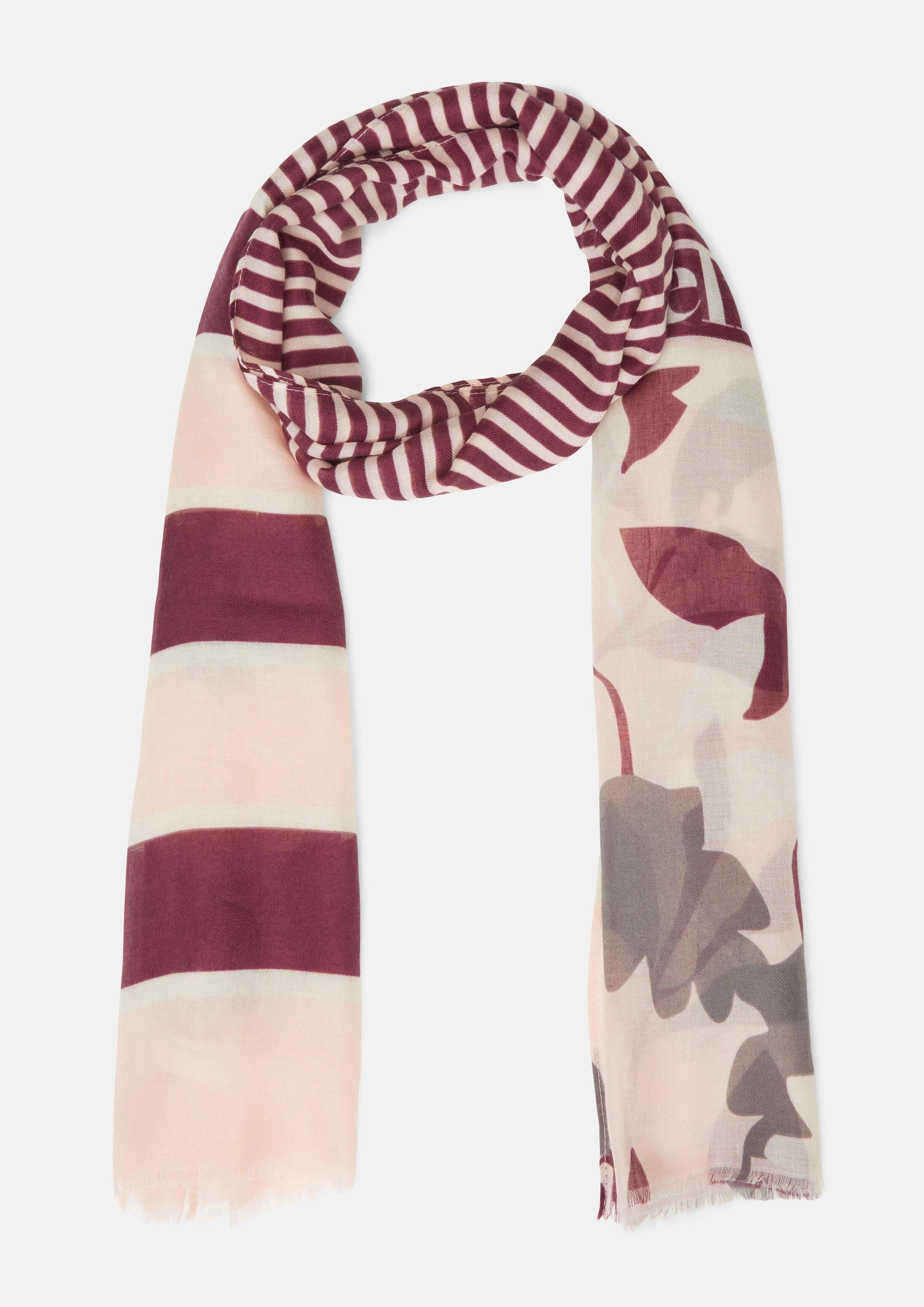 s.Oliver Schal Tuch, Tuch mit All-over-Print