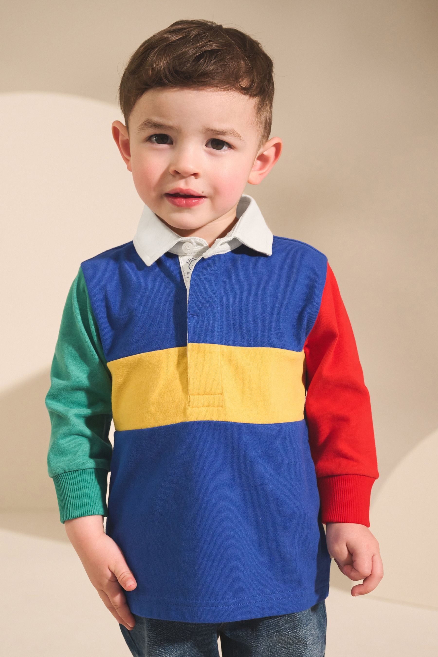Next Langarm-Poloshirt Kurzärmeliges Rugby-Polohemd (1-tlg) günstig online kaufen