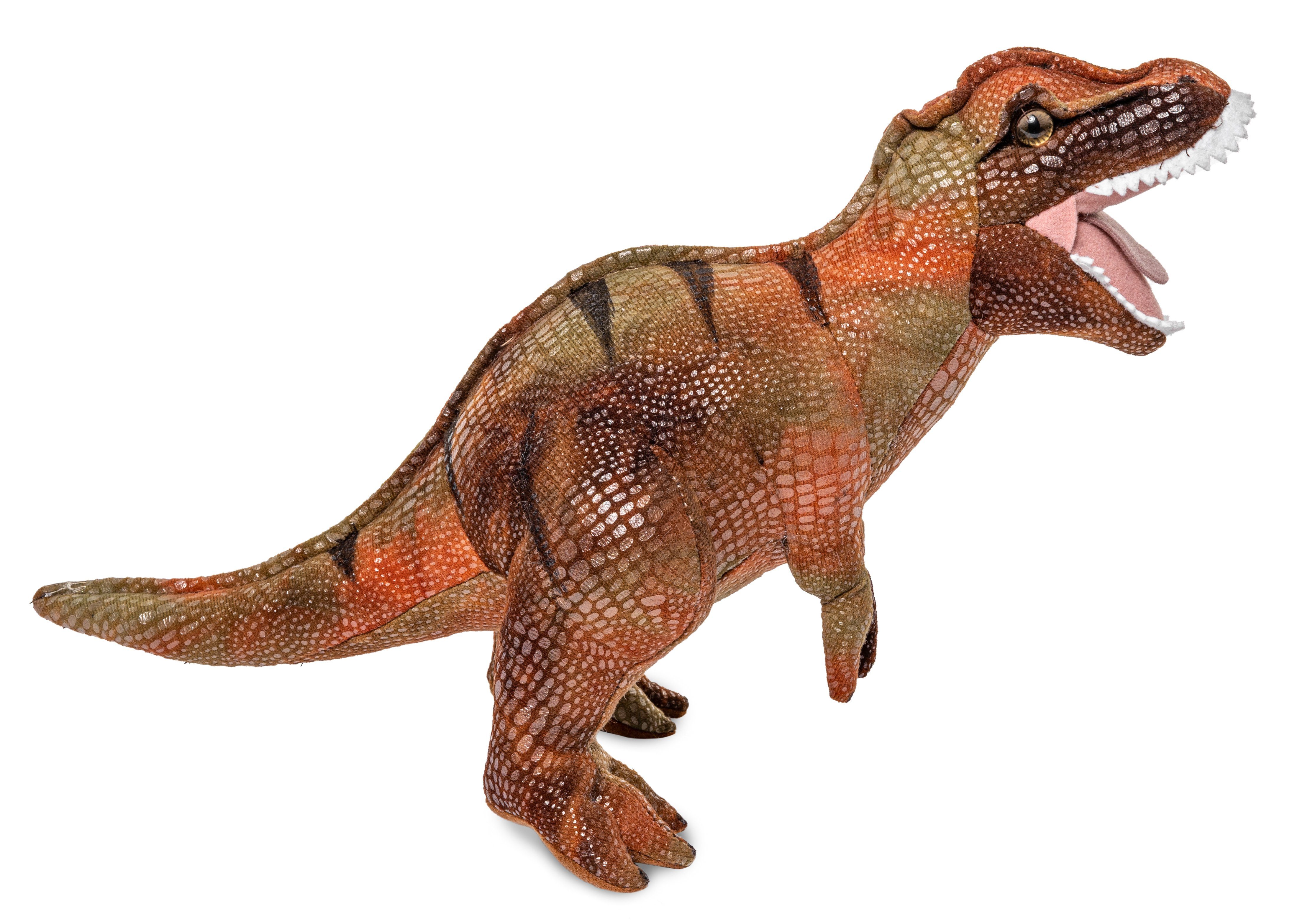 % - zu Plüschtier, Dinosaurier Plüsch-Dino Modelle Uni-Toys recyceltes - - Kuscheltier 100 Füllmaterial verschiedene