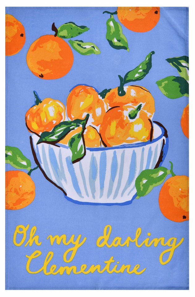 Ulster Weavers Geschirrtuch Summer Fruits, (1-tlg., 1-teilig), 100% Baumwolle 48x74cm Küchentuch
