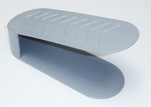 Ruco Schuhregal (Schuhstapler), schafft 4-tlg., Ordnung Set Platz Kunststoff, und