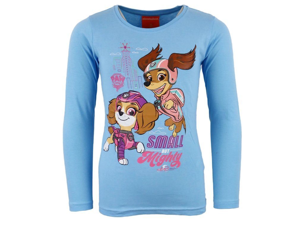 PAW PATROL Langarmshirt Paw Patrol Mädchen Langarmshirt "Skye"