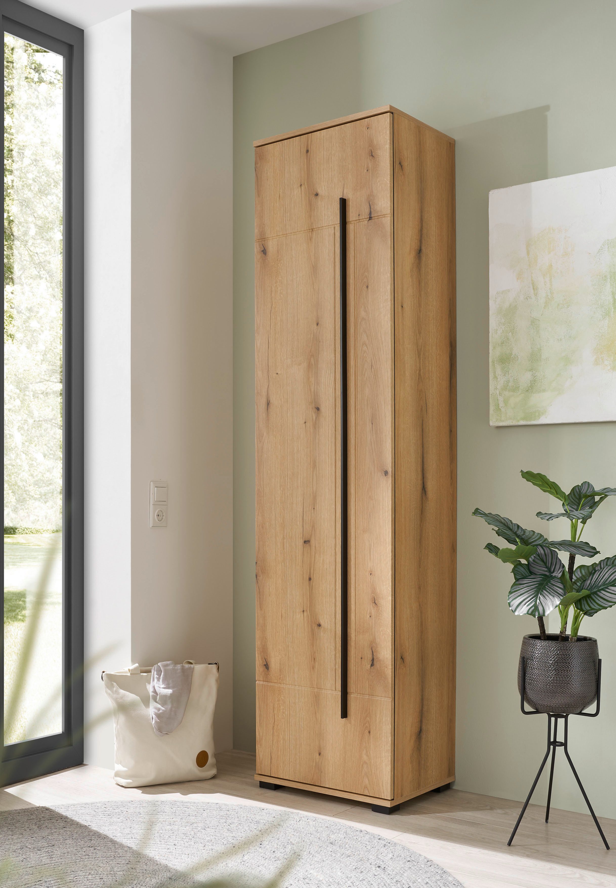 Home affaire Garderobenschrank Cantara, moderner Schrank, Schuhschrank mit Stauraum ausreichend Stauraum, vielseitig einsetzbar, 50 cm breit