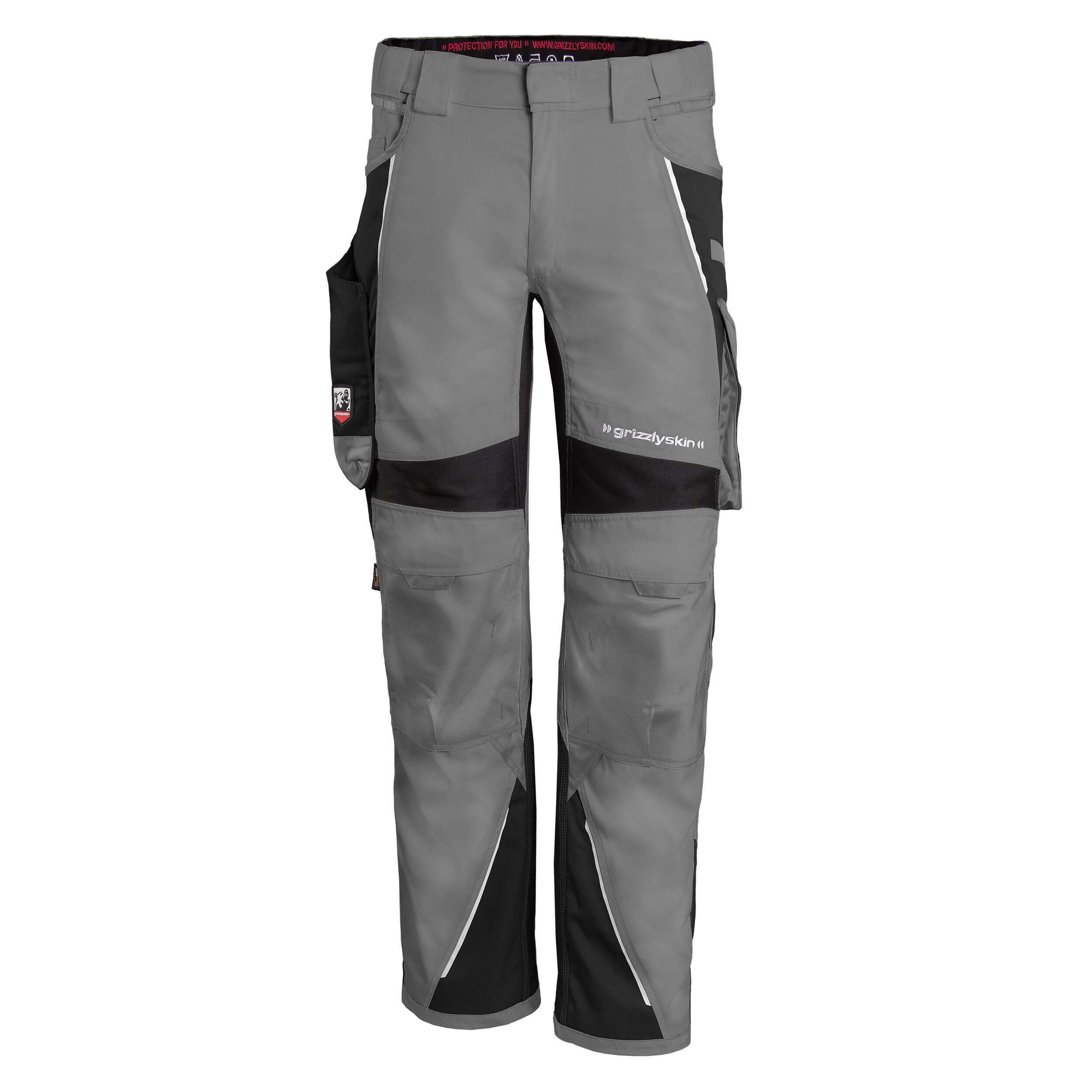 Qualitex Workwear Arbeitshose Bundhose "IRON" grau/schwarz, Gr. N68