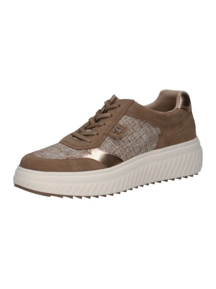 Caprice 23711 (Leder) taupe/braun Damen Sneaker