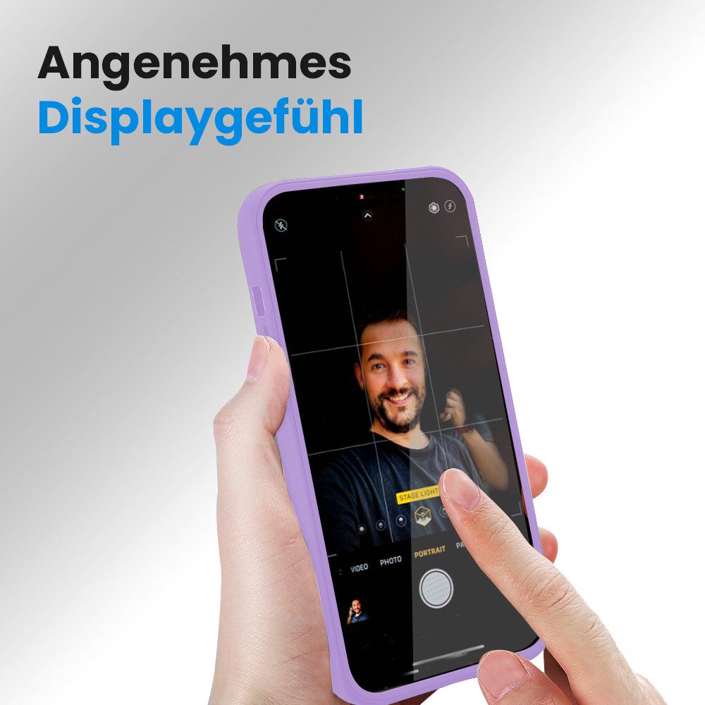 Tec-Expert Handyhülle 360 Grad Hülle für Apple iPhone 16 6.1 Zoll, 6.1, Rundum Schutz Cover Case Hülle robust – Bild 5 von 5