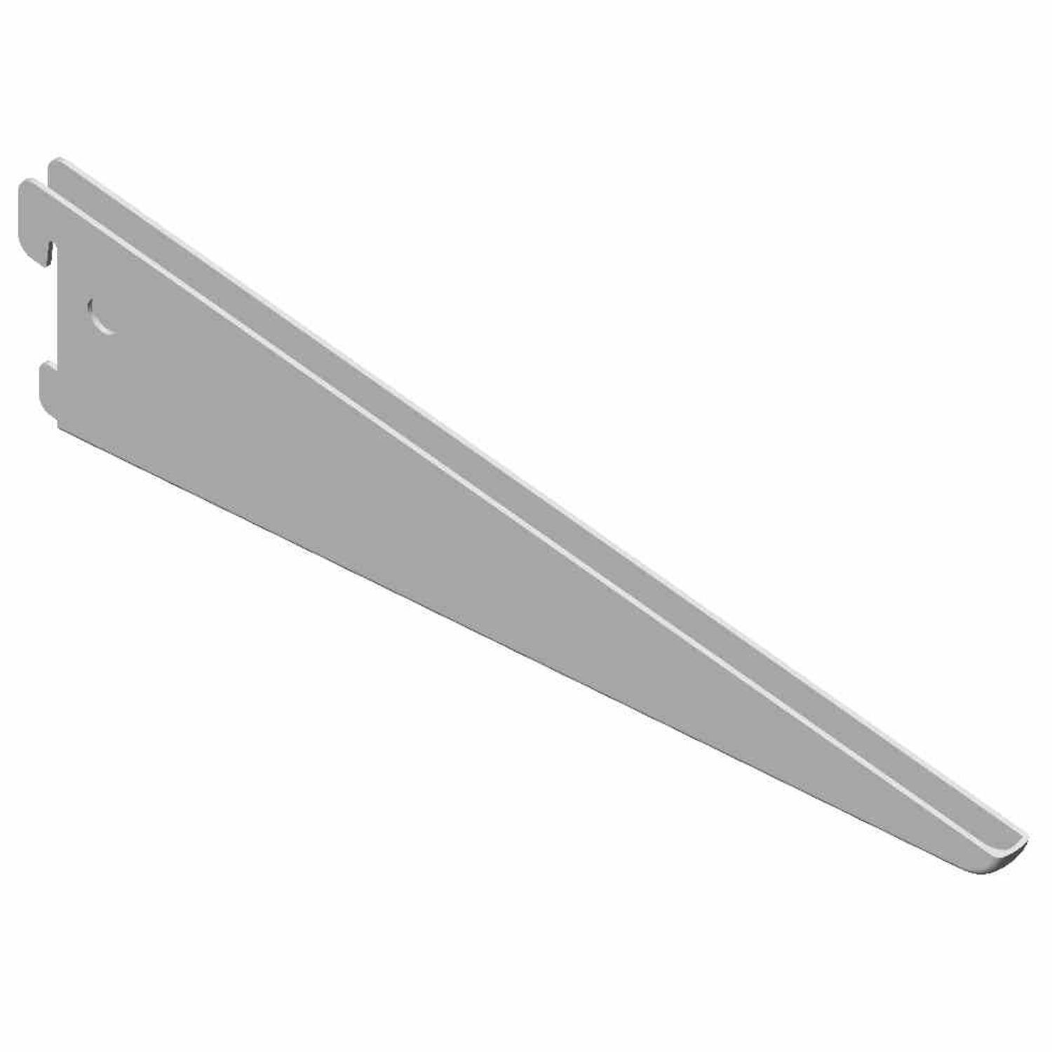 Regal U-Träger, Länge: 270 mm, weiß Tragkraft: 55 kg