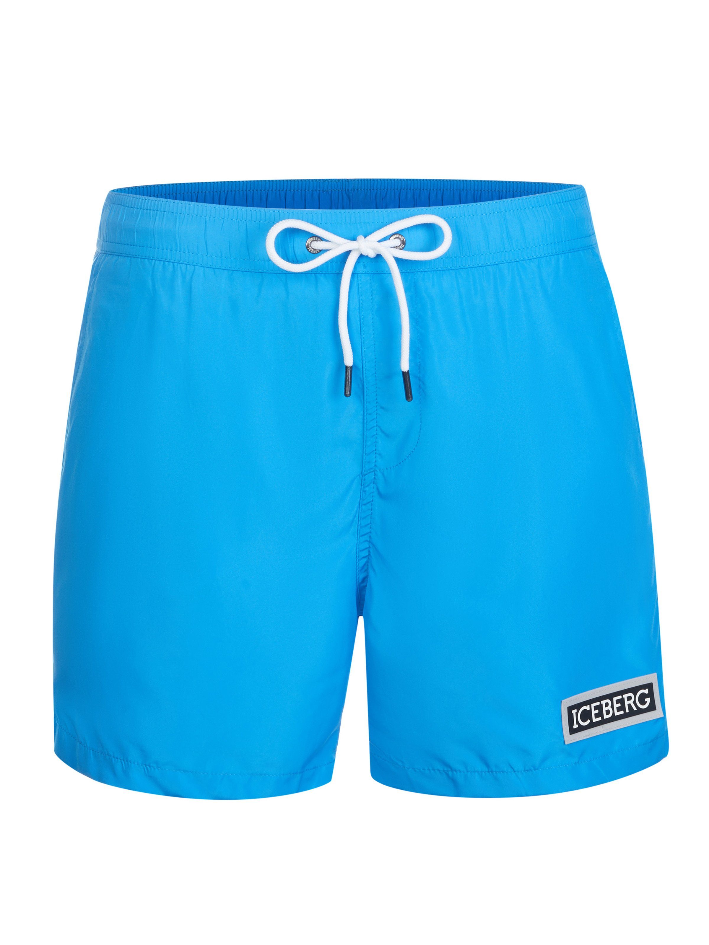 ICEBERG Badeshorts Iceberg Badeshorts blau