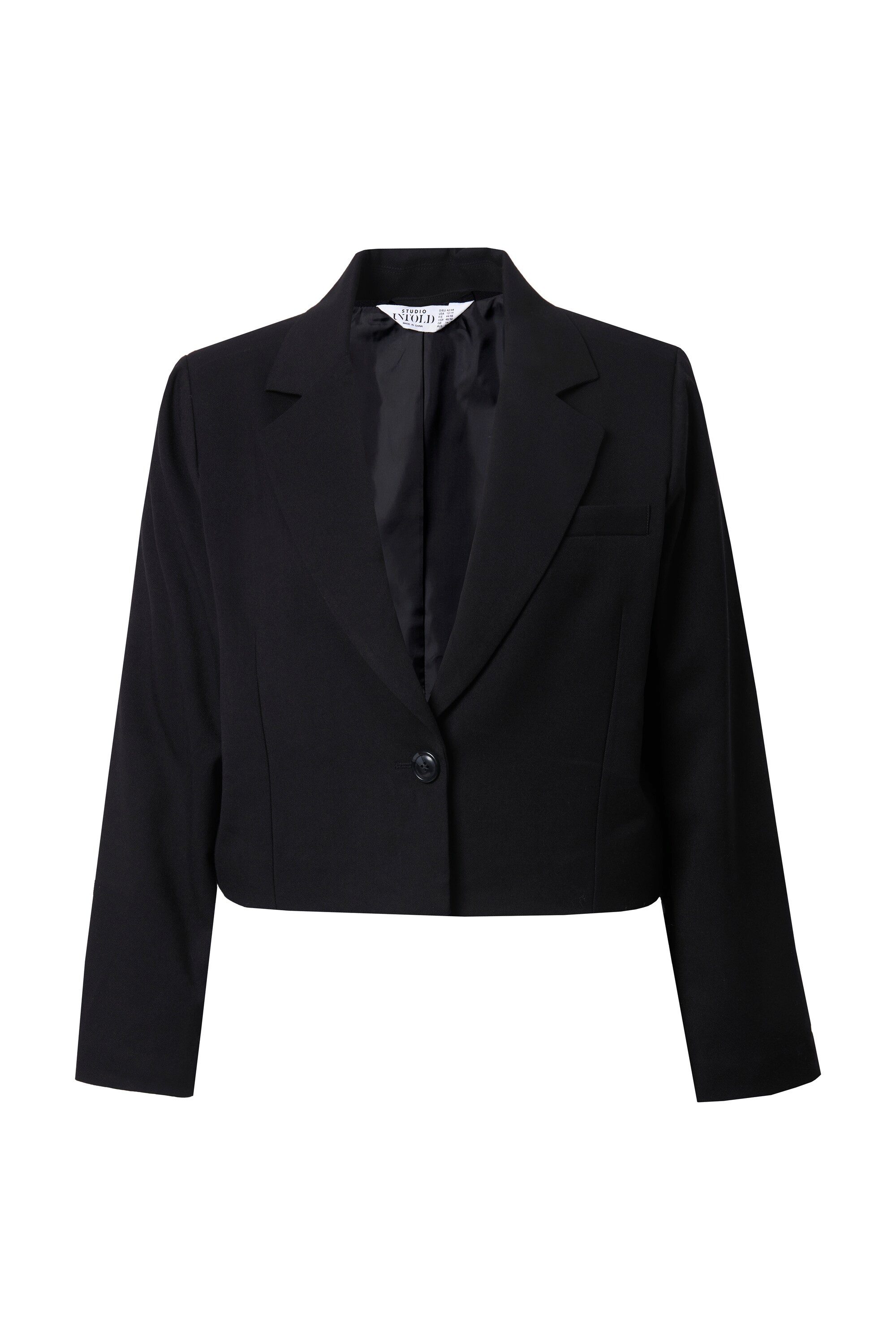 Studio Untold Blusenblazer Blazer Loose Fit cropped günstig online kaufen