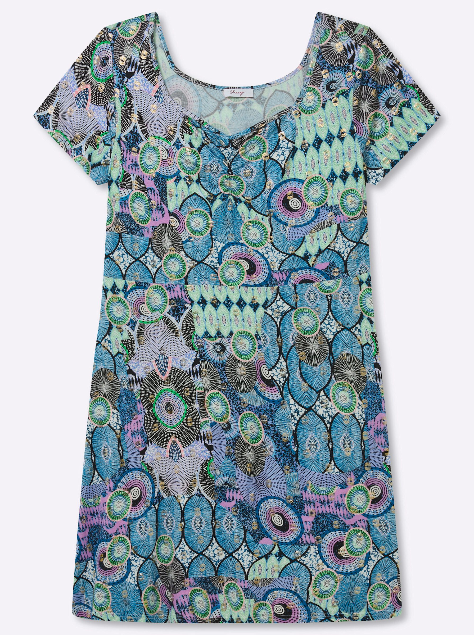 sheego by Joe Browns Jerseykleid Jersey-Kleid Kurzarm