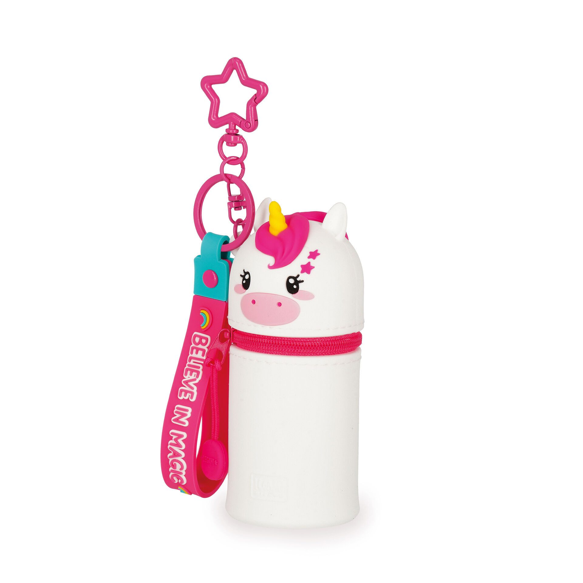 Legami Schlüsselanhänger Set LEGAMI Münztasche mit Schlüsselanhänger Mini Kawaii EINHORN