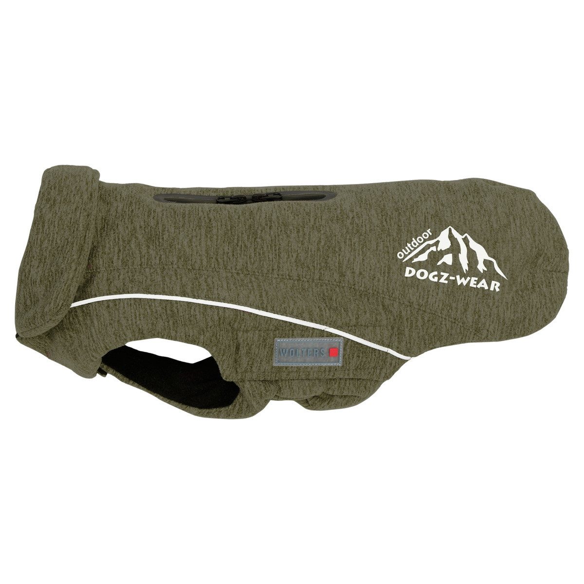 Wolters Hundemantel Fleecejacke Dogz-Wear olive meliert
