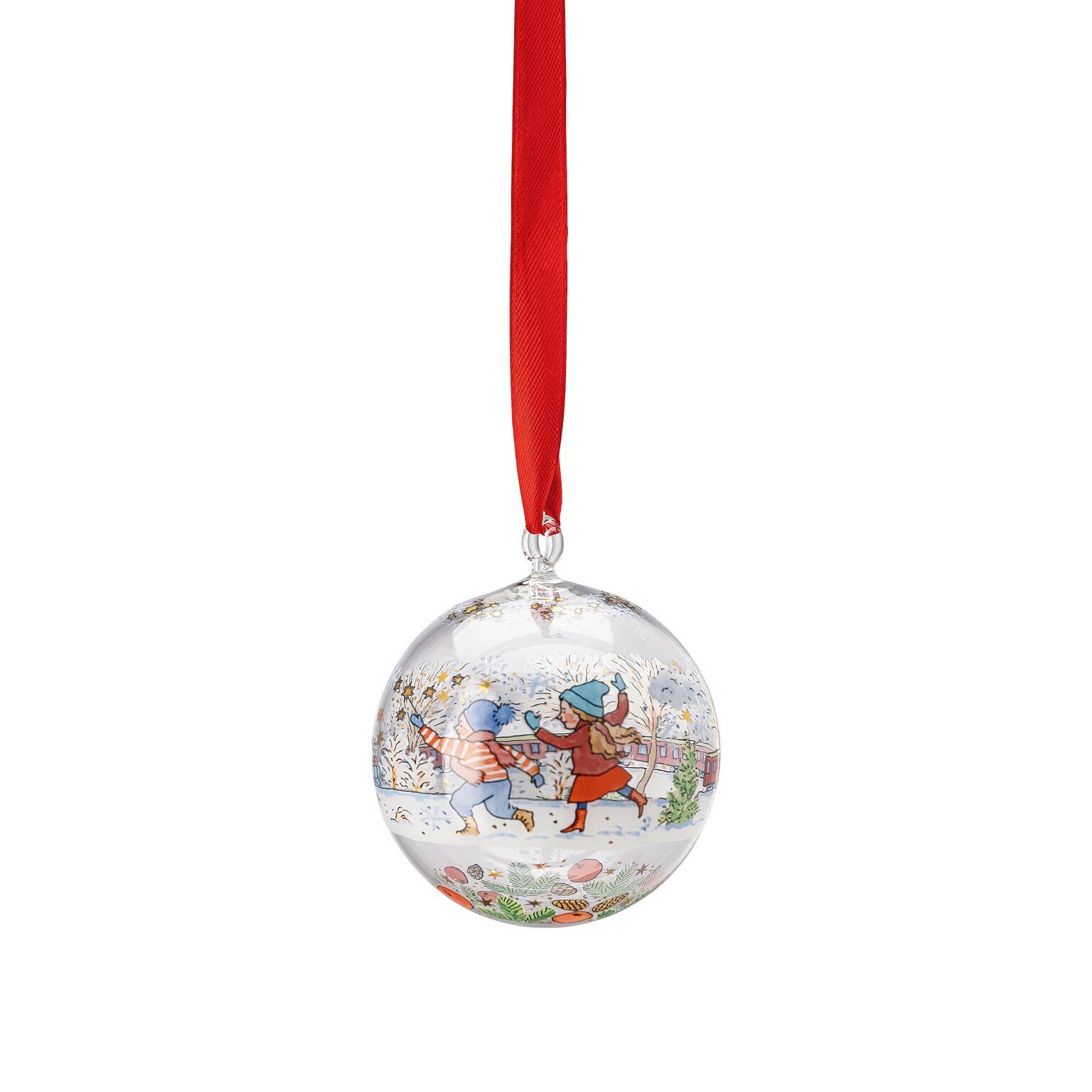 Hutschenreuther Kettenanhänger Hutschenreuther Kristallkugel Glaskugel, Borosilikatglas