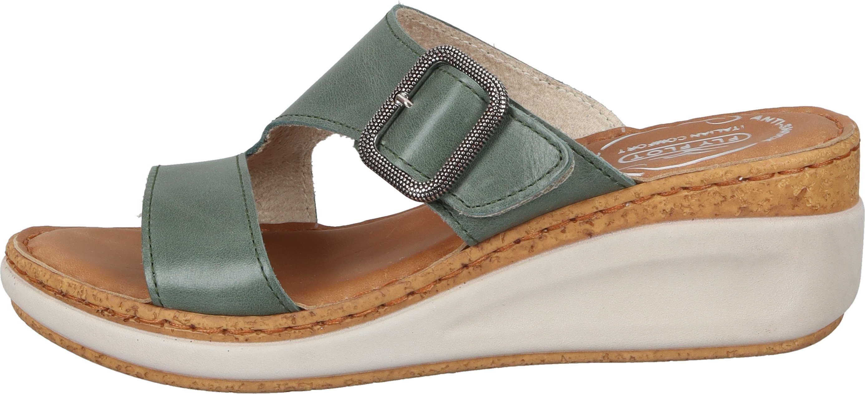 Fly Flot Pantoletten Pantolette aus echtem günstig online kaufen
