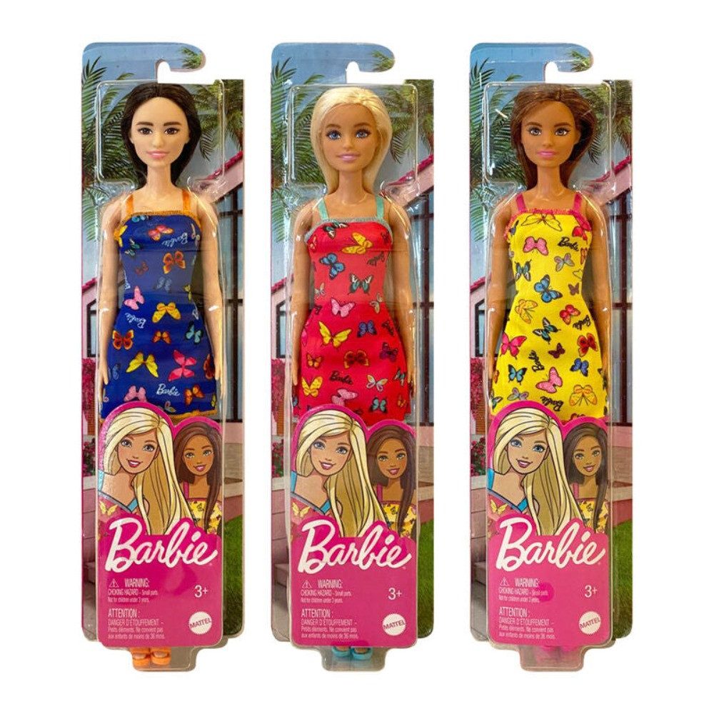 Barbie Anziehpuppe Barbie Puppe Schmetterling Outfit Mattel Figur