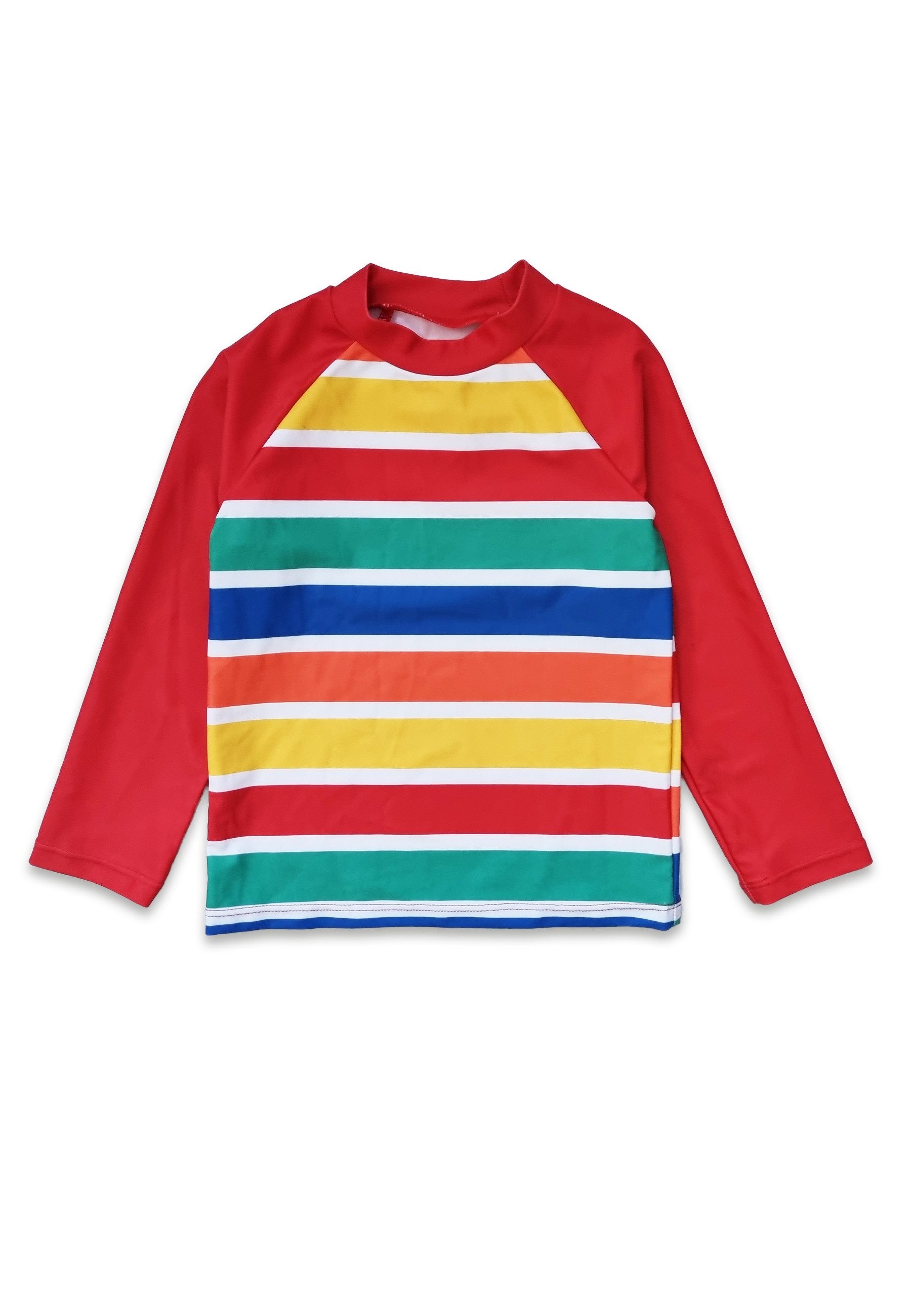 Toby Tiger Bade-Shirt Badeshirt mit Happy Streifen