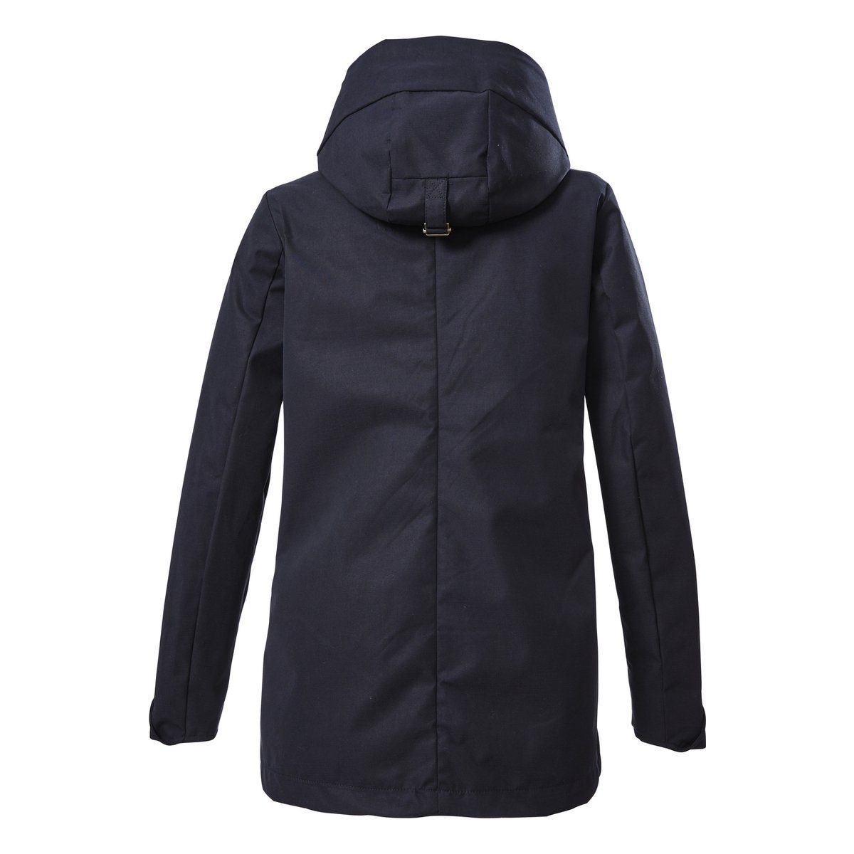 Giga.dx Funktionsjacke WMN JCKT Kapuze, lang Winddicht 814Navy Wasserabweisend, Funktionsjacke 39003 mit geschnittene