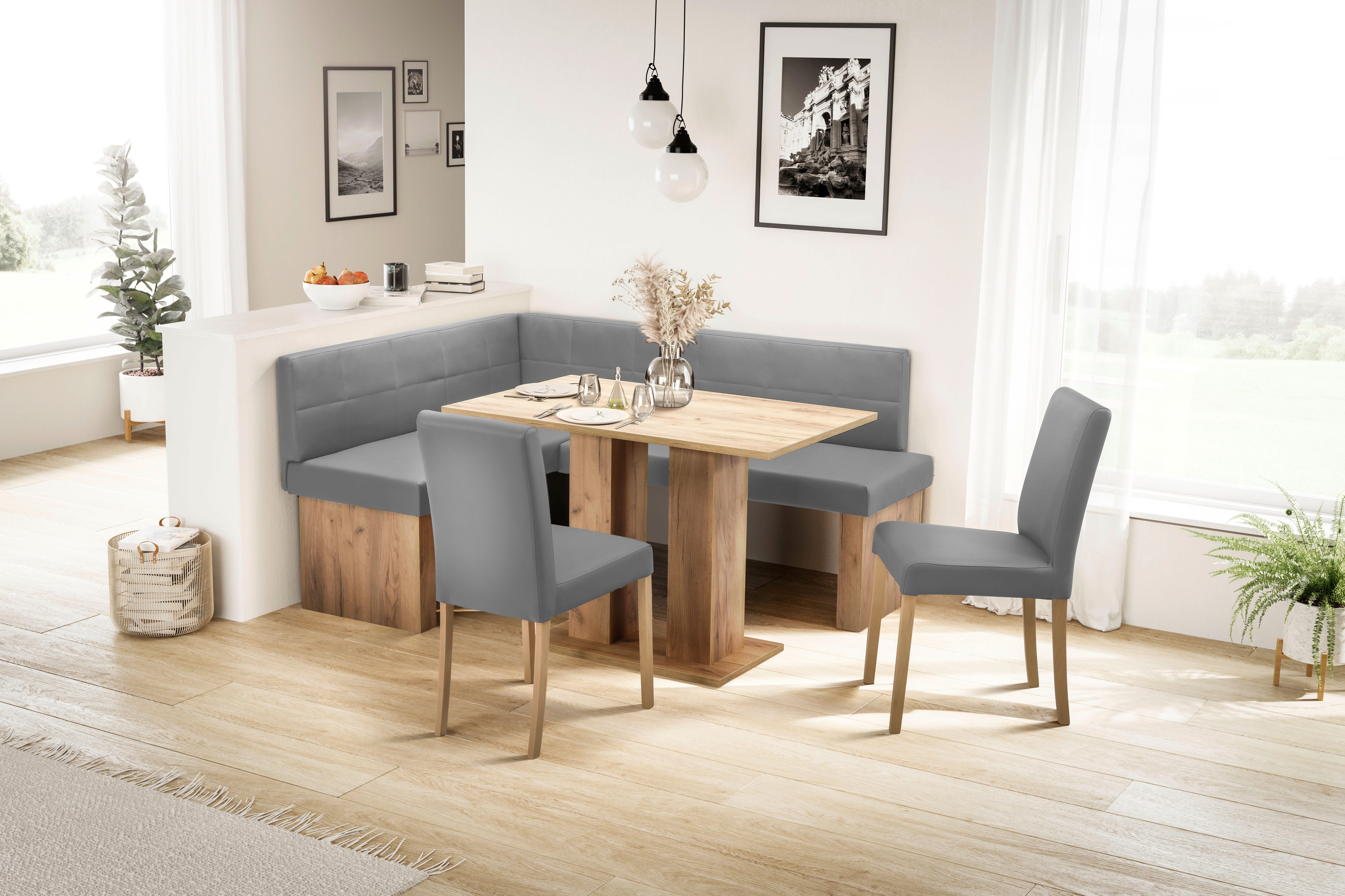 massivline&more Eckbank Anna 2, Breite 169 cm