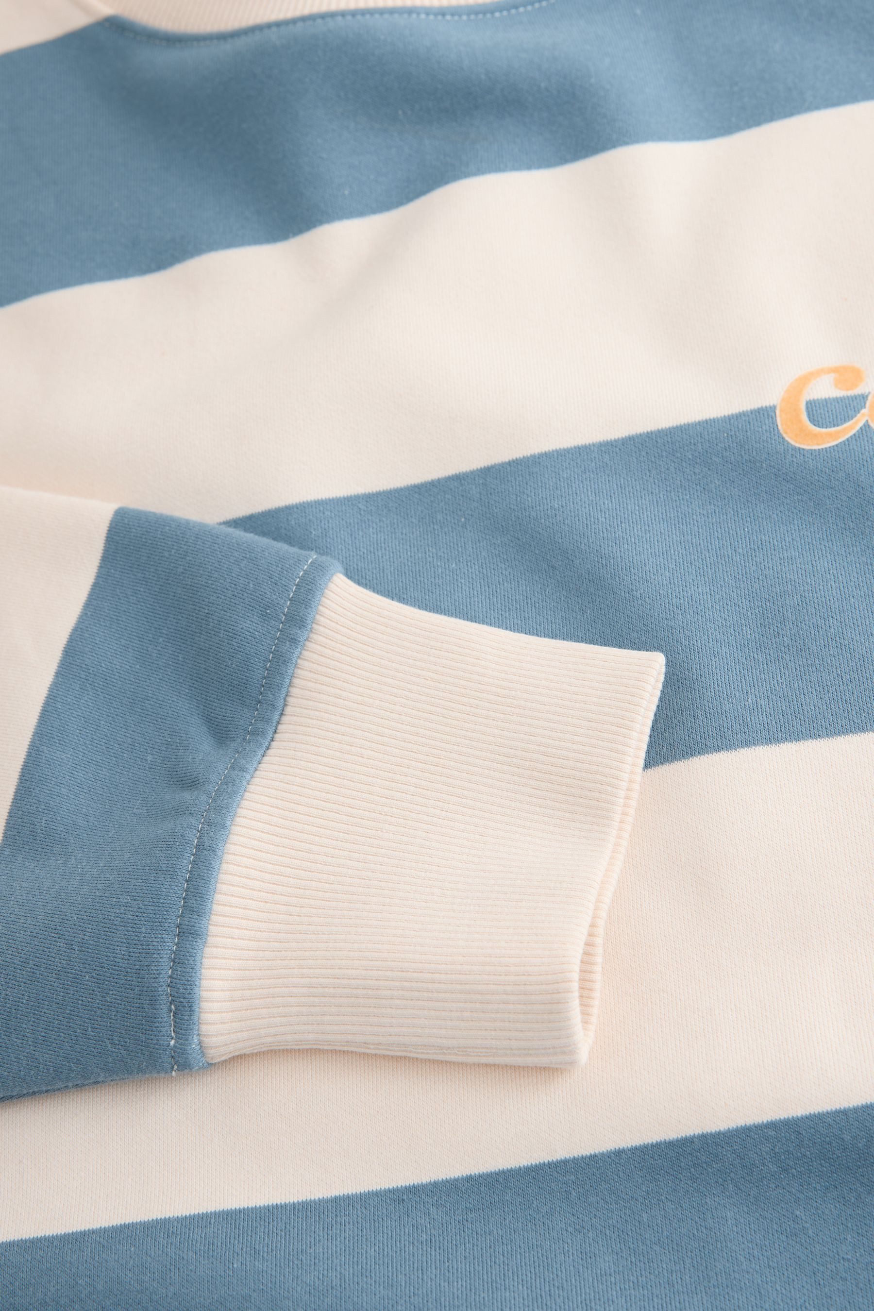 Next Sweater Sweatshirt, Streifen und Grafik, Colarado City (1-tlg)