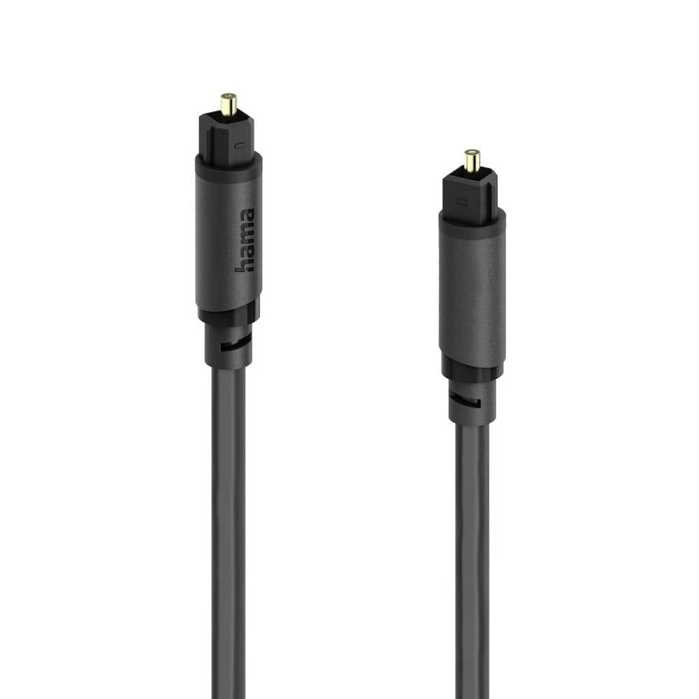Hama Toslink Audio Anschlusskabel [1x Toslink-Stecker (ODT) - 1x Audio- & Video-Kabel