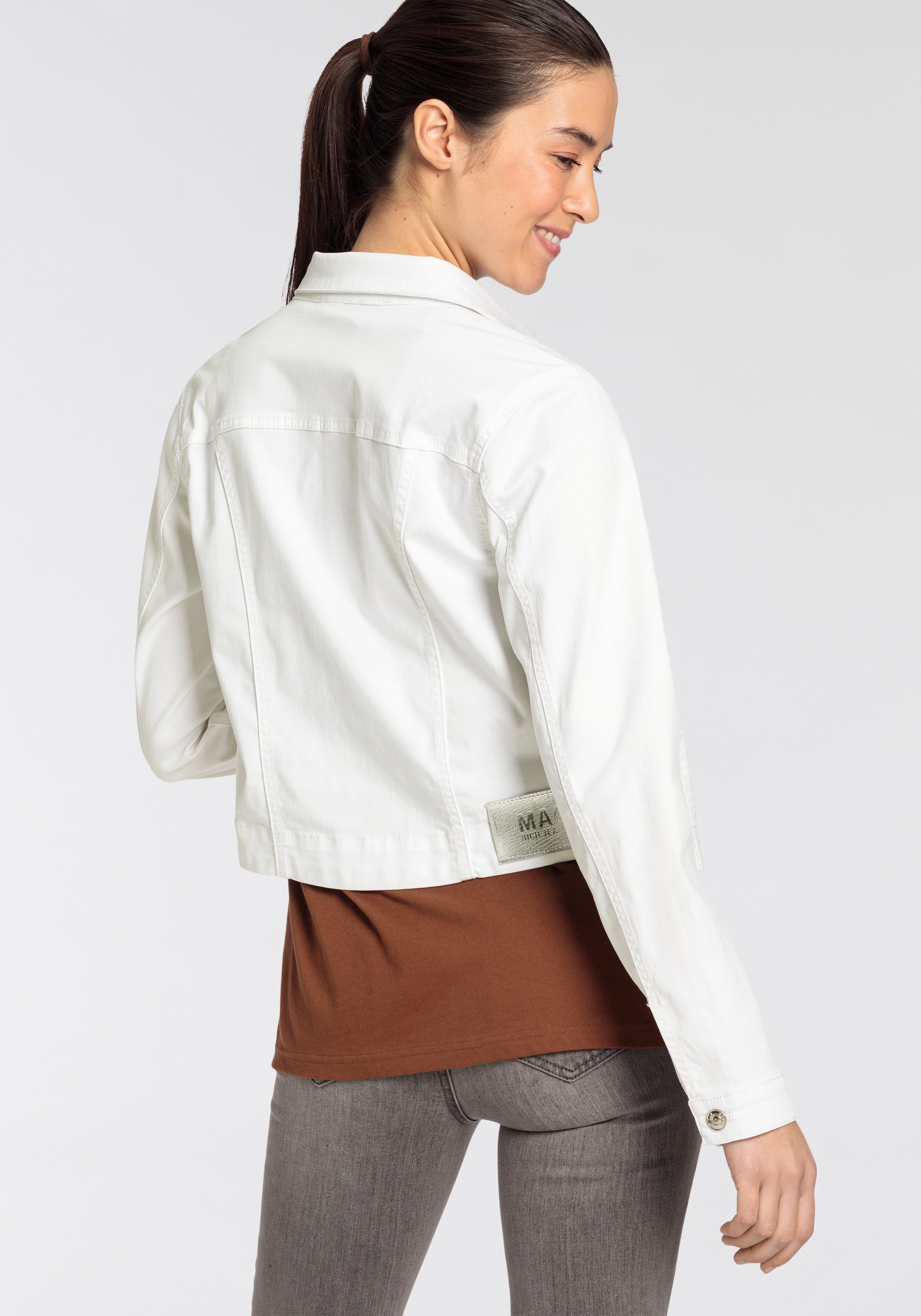 MAC Jeansjacke RICH JACKET aus leichter, sommerlicher Denim-Qualität mit ho günstig online kaufen