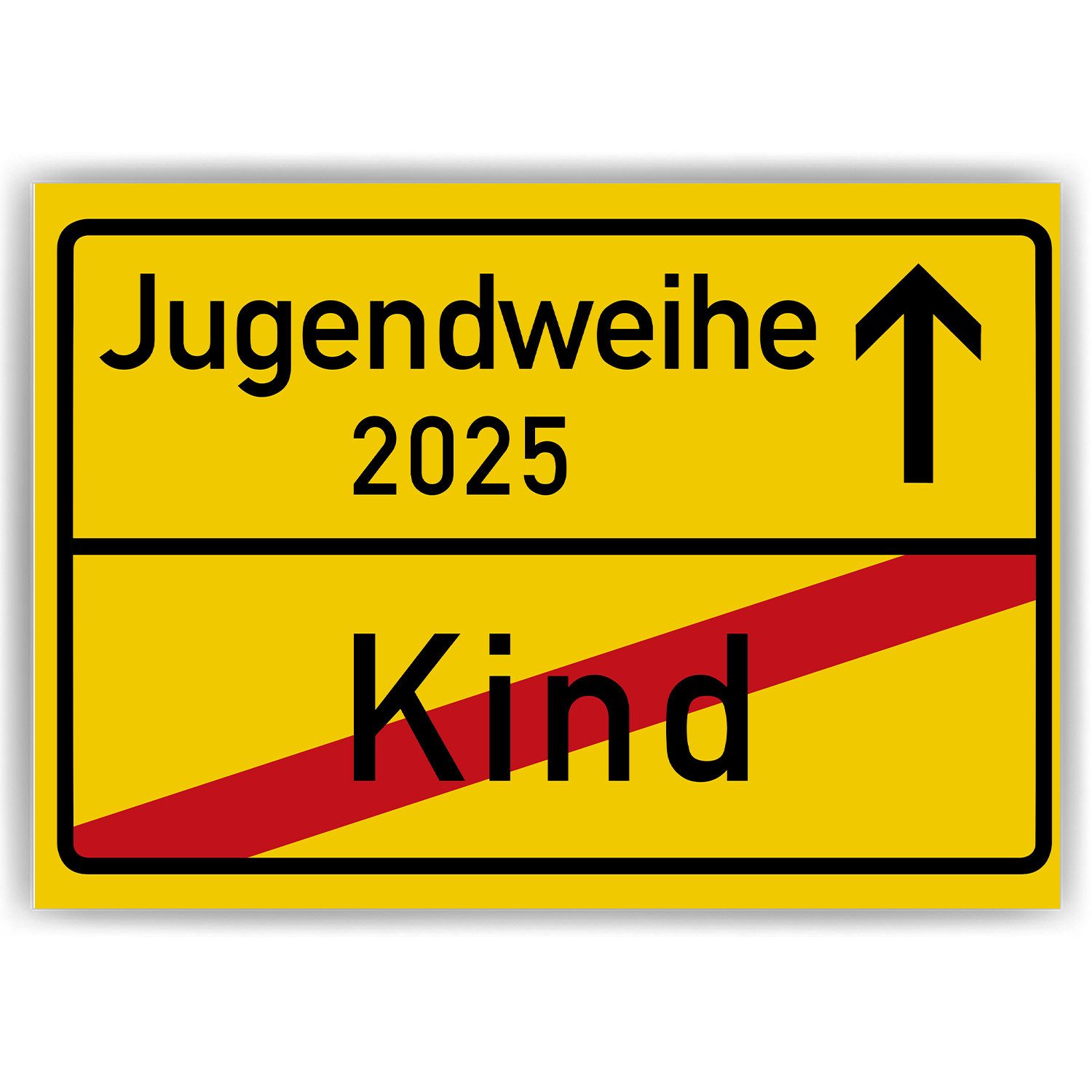 Tigerlino Poster Jugendweihe 2025 Geschenk zur günstig online kaufen