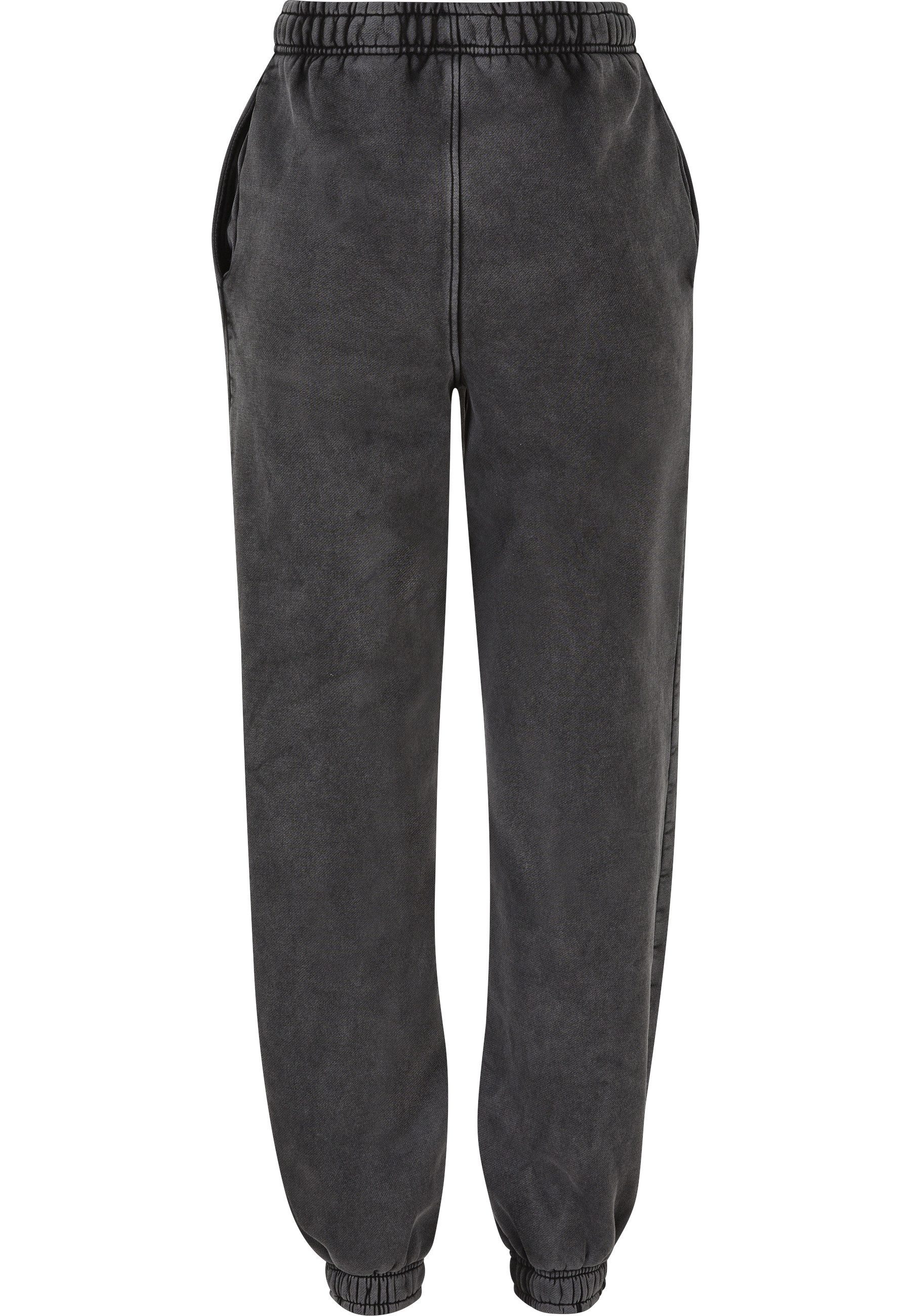 URBAN CLASSICS Sweathose Urban Classics Damen Ladies High Waist Stone Washed Sweat Pants (1-tlg)