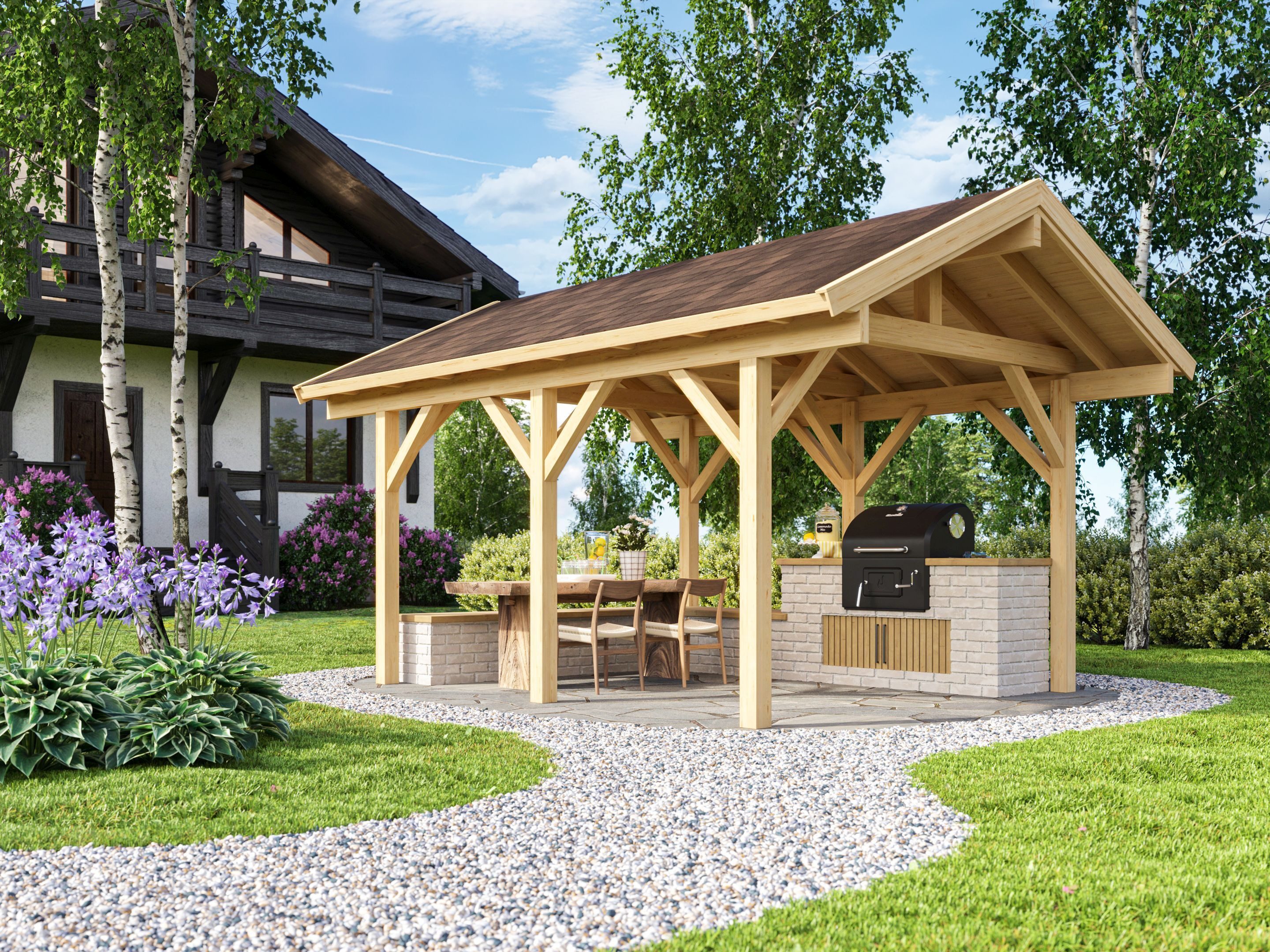 Fjordholz Gartenhaus Max