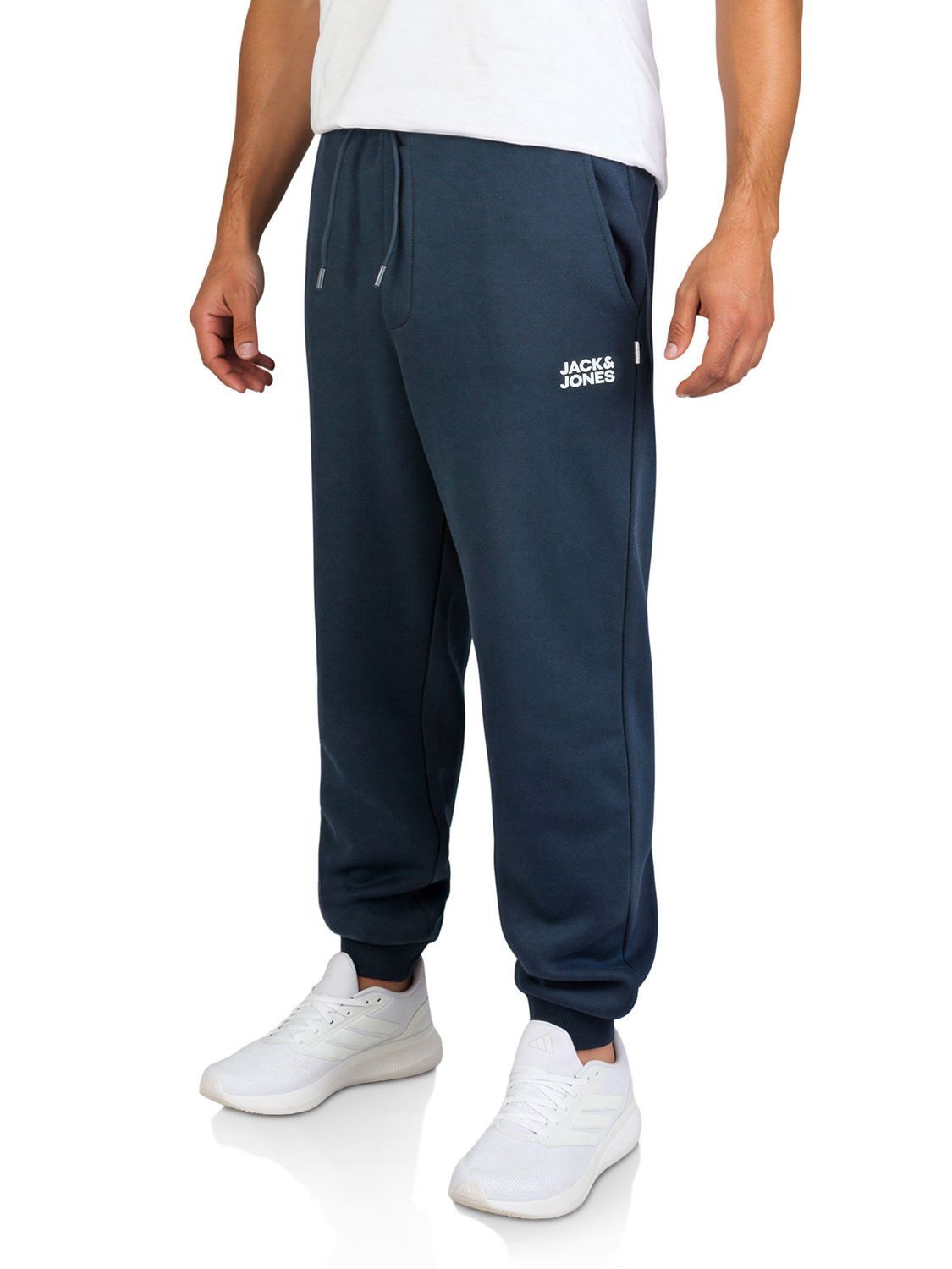 Jack & Jones Sweathose Herren Jogginghose JPSTKANE DAMON CUFFED SWEAT PANTS Relaxed Fit Jogginghose aus pflegeleichter Polyestermischung