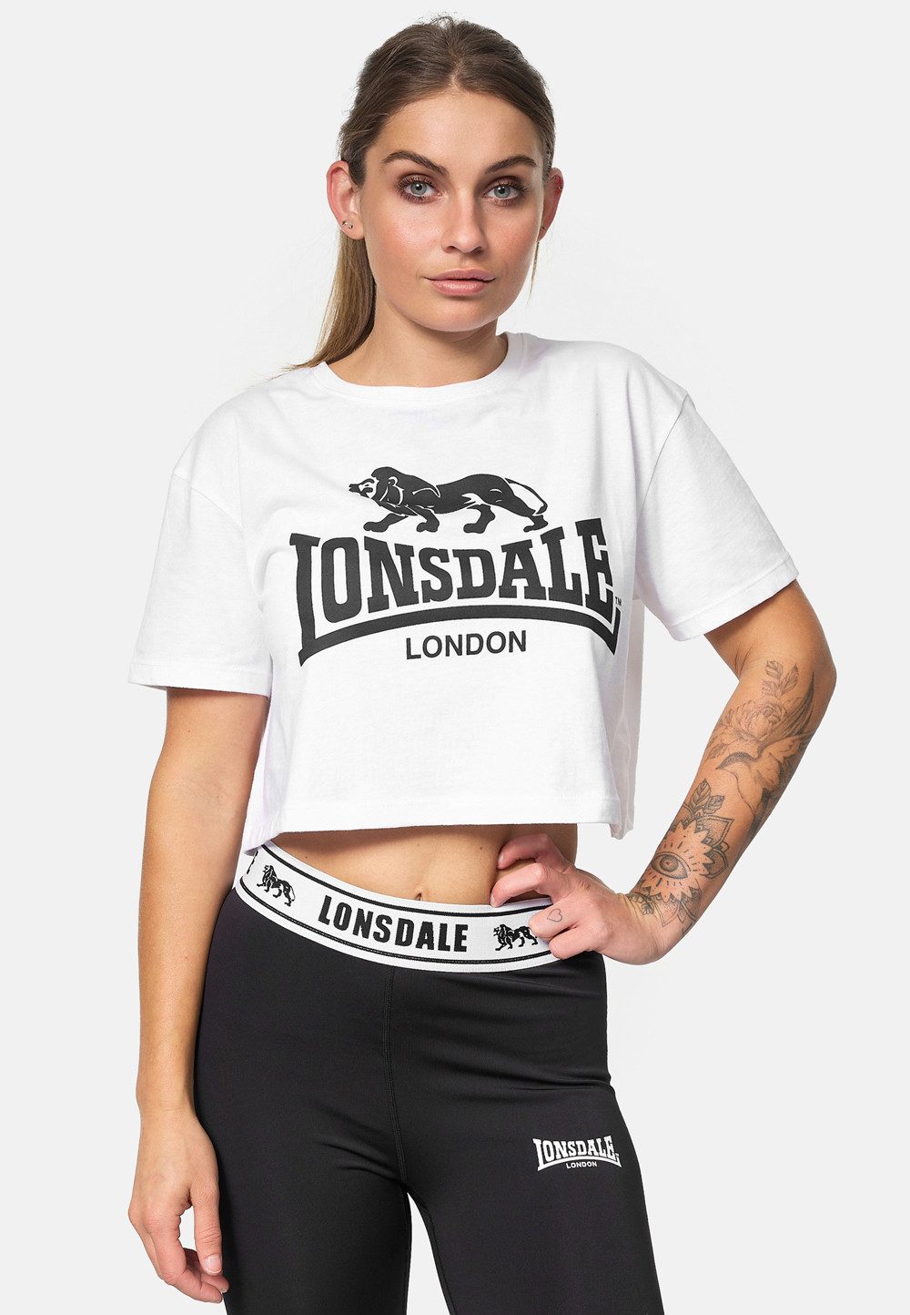 Lonsdale T-Shirt Crop T-Shirt Lonsdale Gutch
