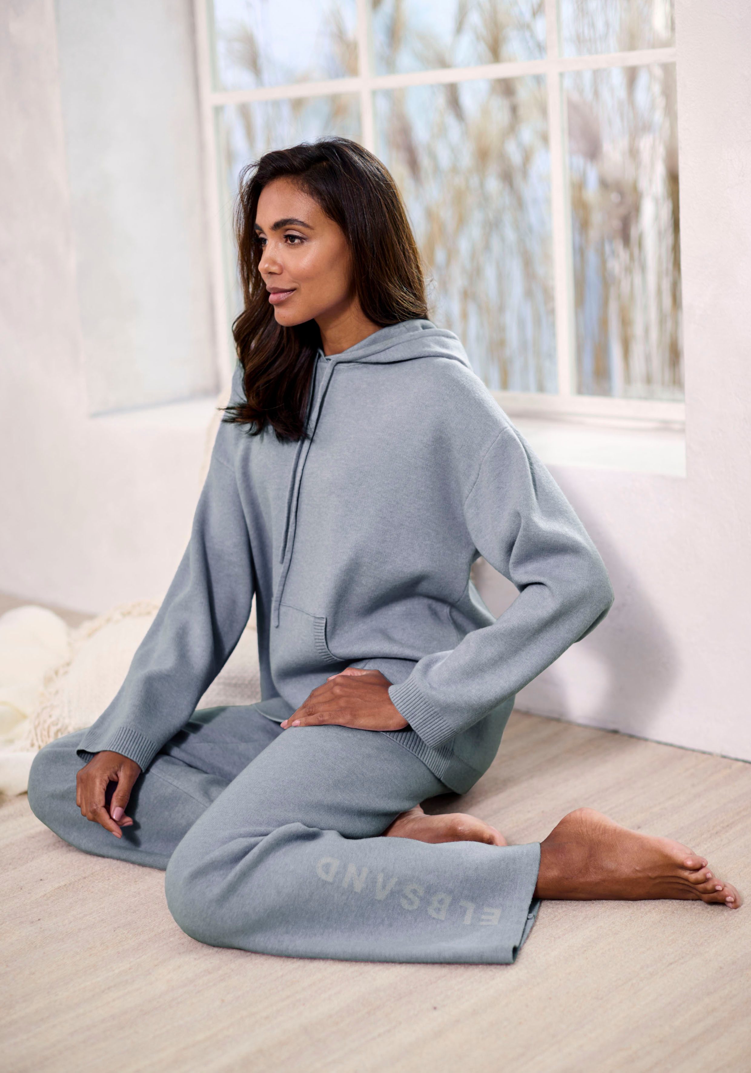 Elbsand Hoodie aus hochwertigen Strick